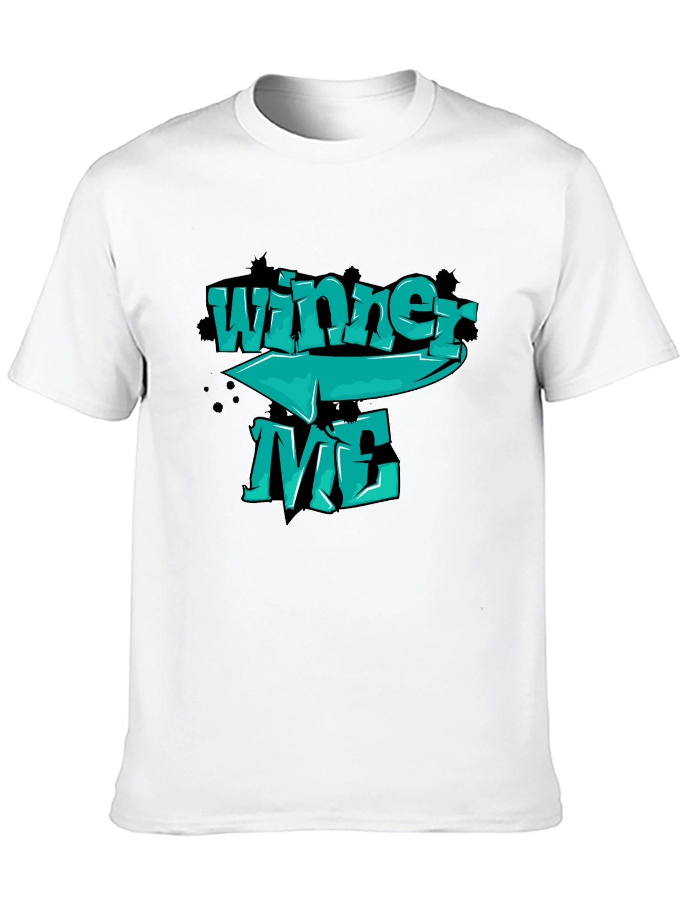 Winner Me Graphic T-Shirt - Cool Design
