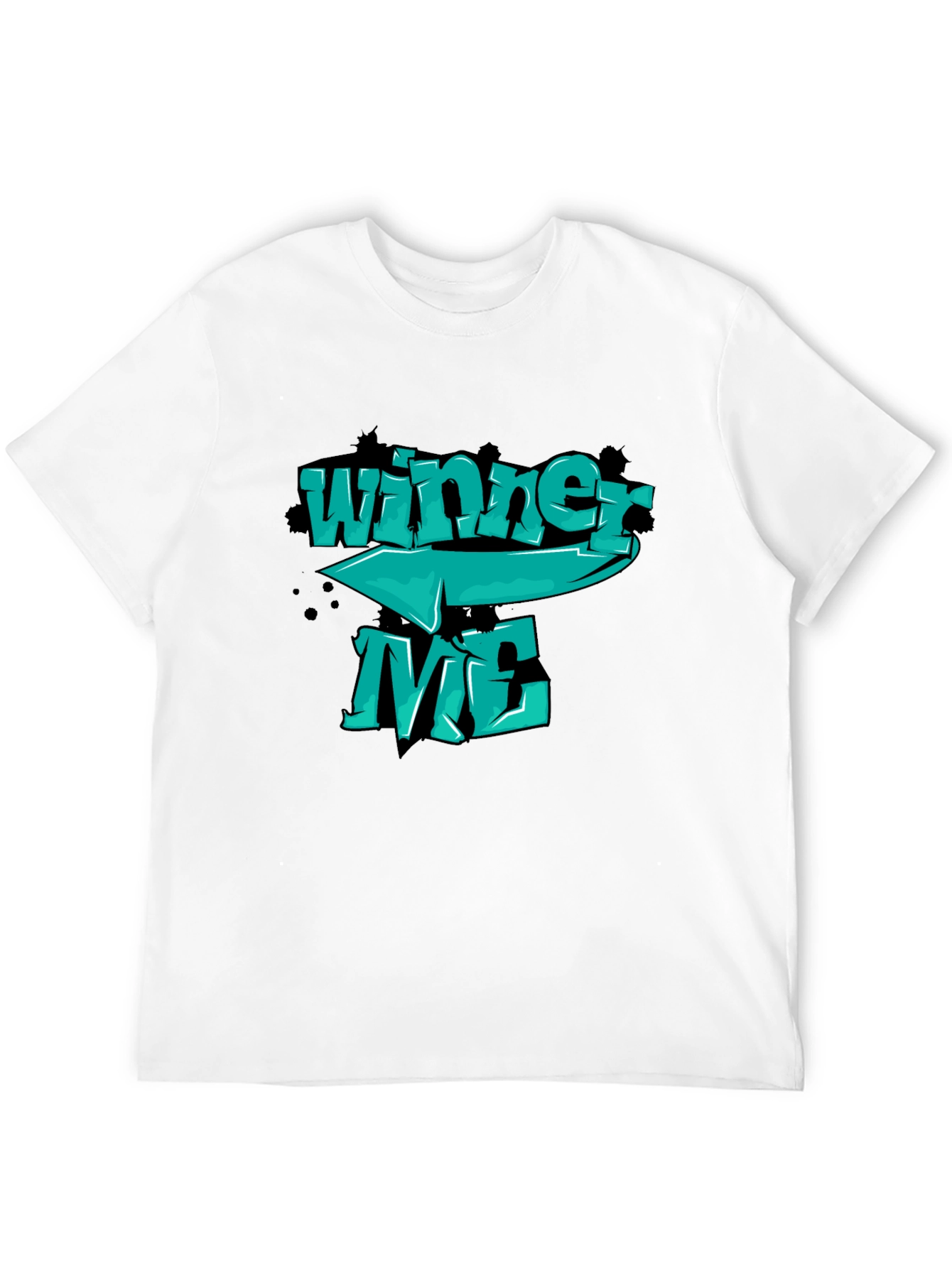Winner Me Graphic T-Shirt - Cool Design