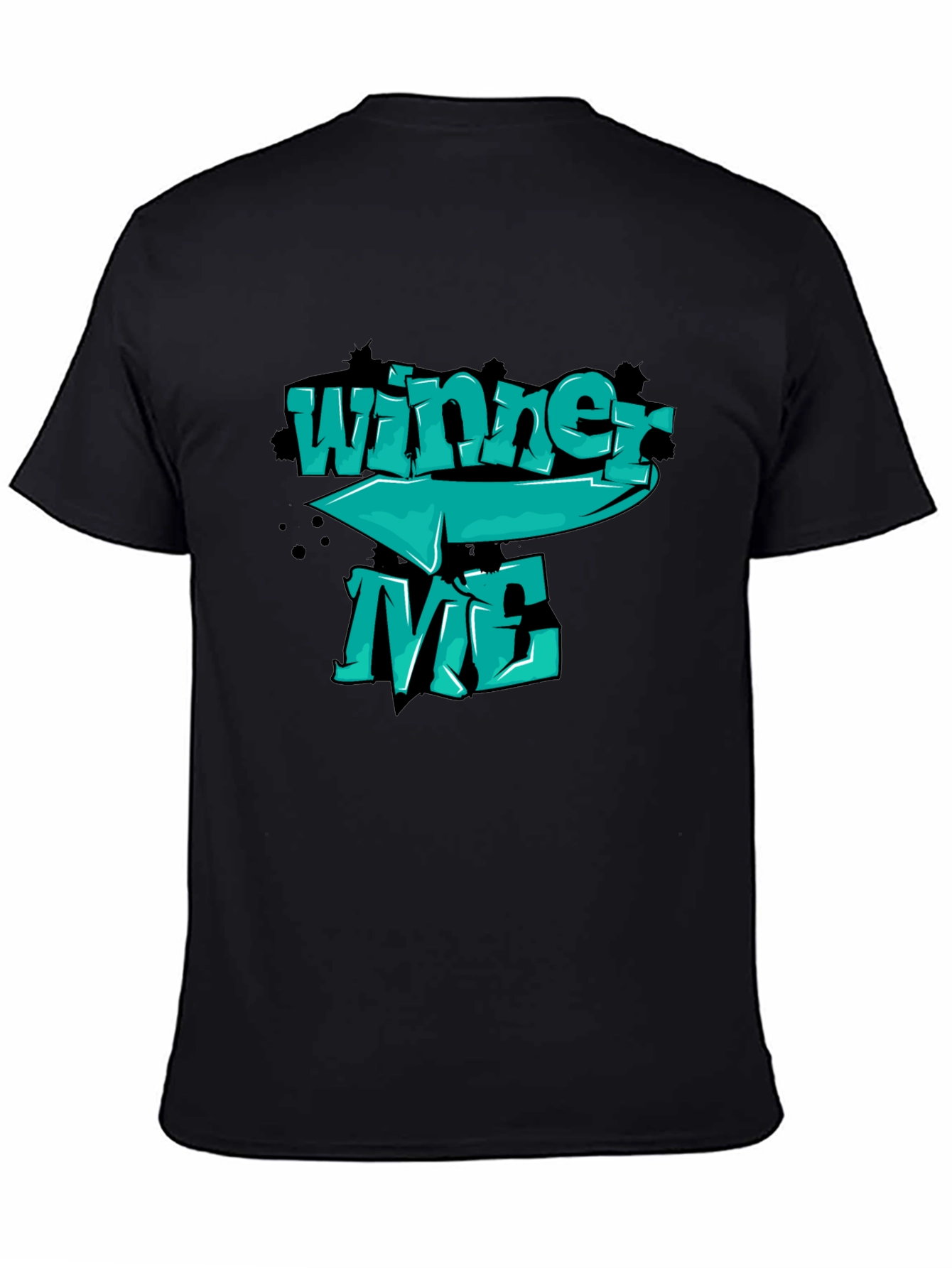 Winner Me Graphic T-Shirt - Cool Design