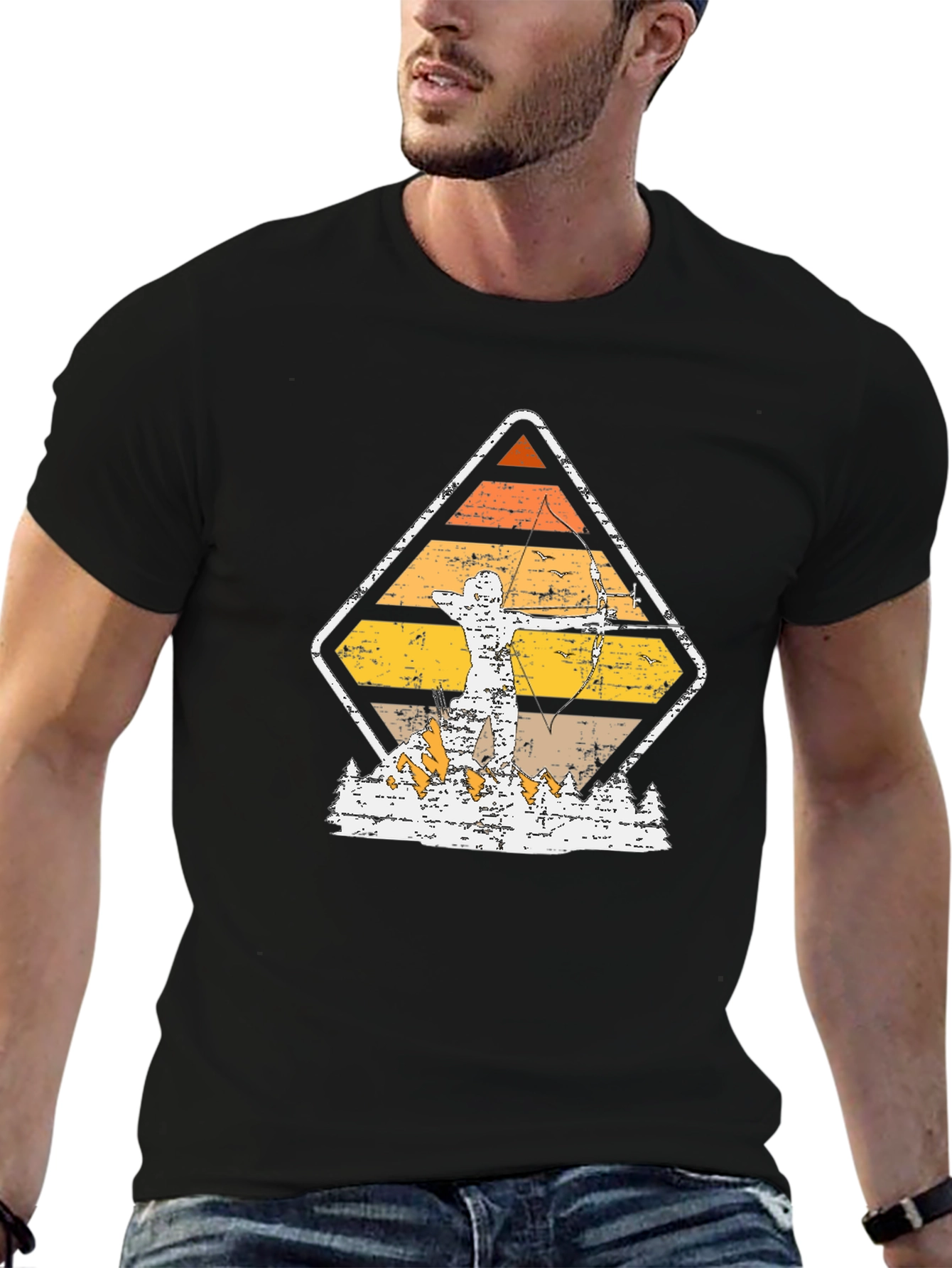 Archery Retro Graphic Tee