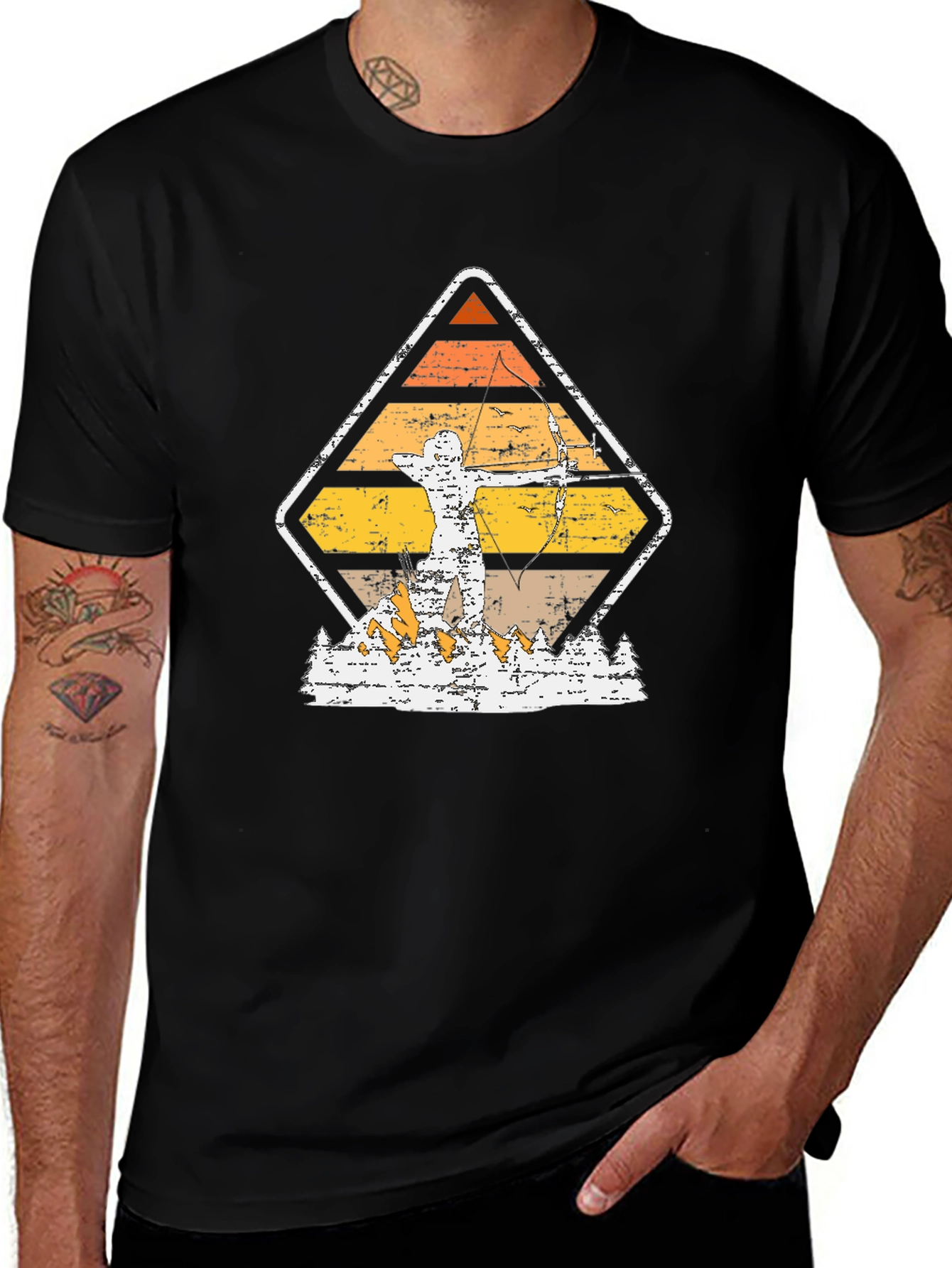 Archery Retro Graphic Tee