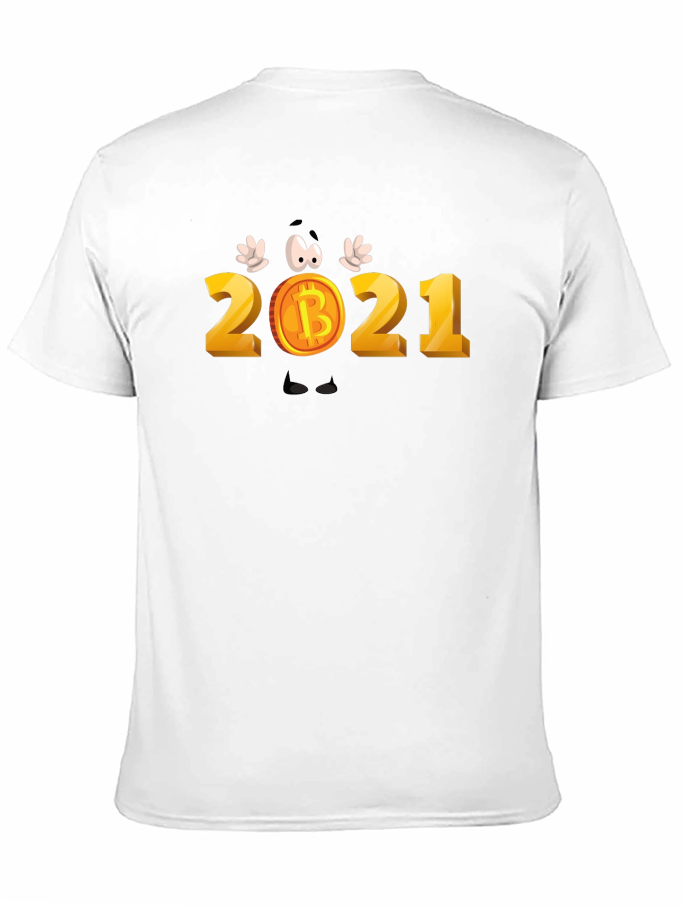 Bitcoin 2021 Cartoon T-Shirt - Crypto Tee