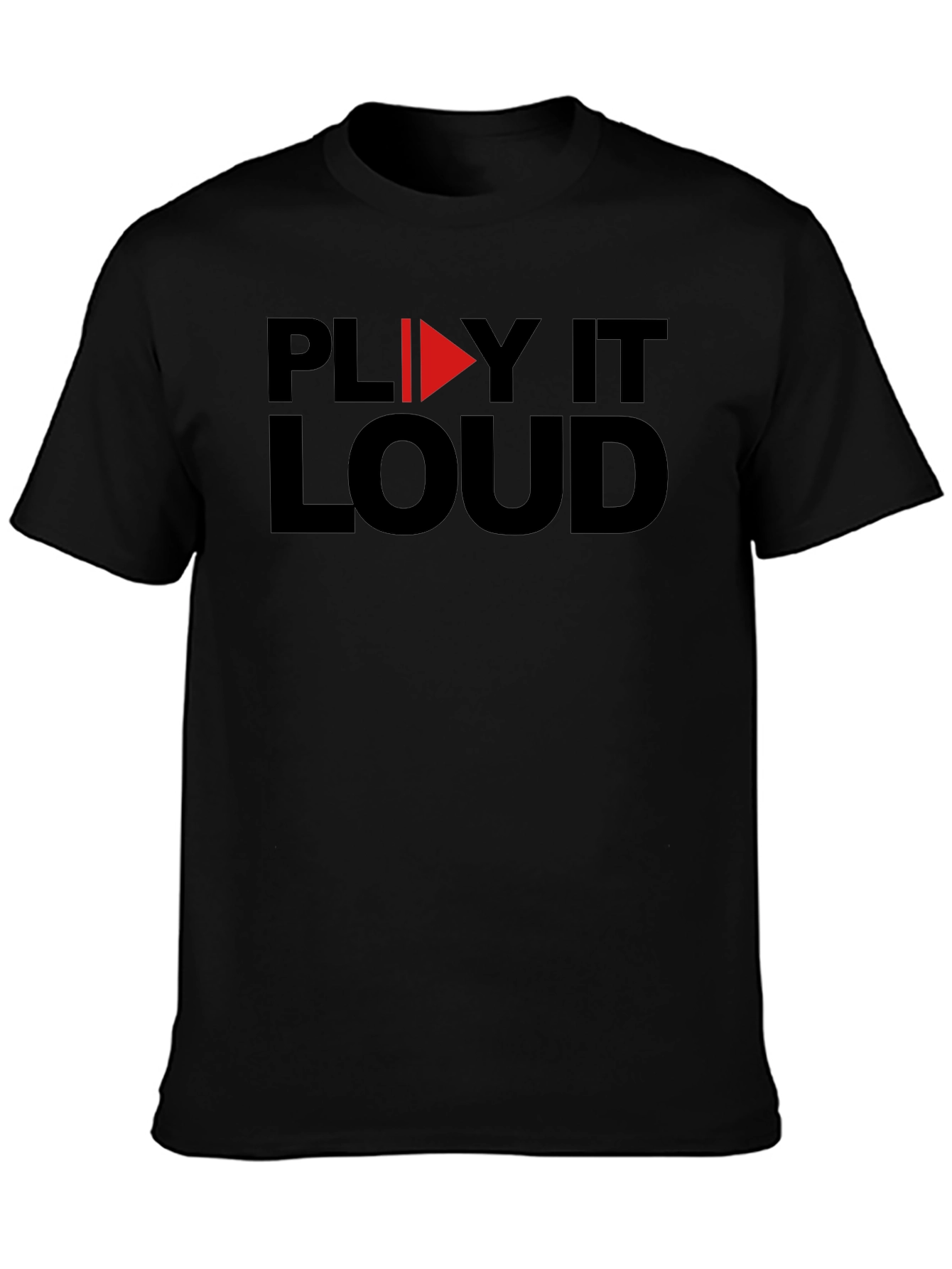 Play It Loud Graphic T-Shirt - Bold Statement Tee