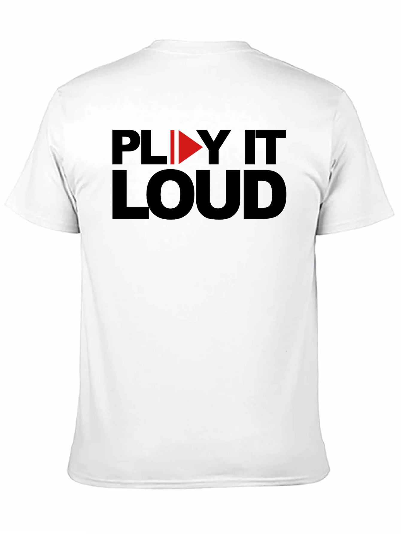 Play It Loud Graphic T-Shirt - Bold Statement Tee