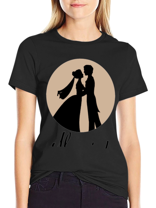 Romantic Wedding Silhouette T-Shirt