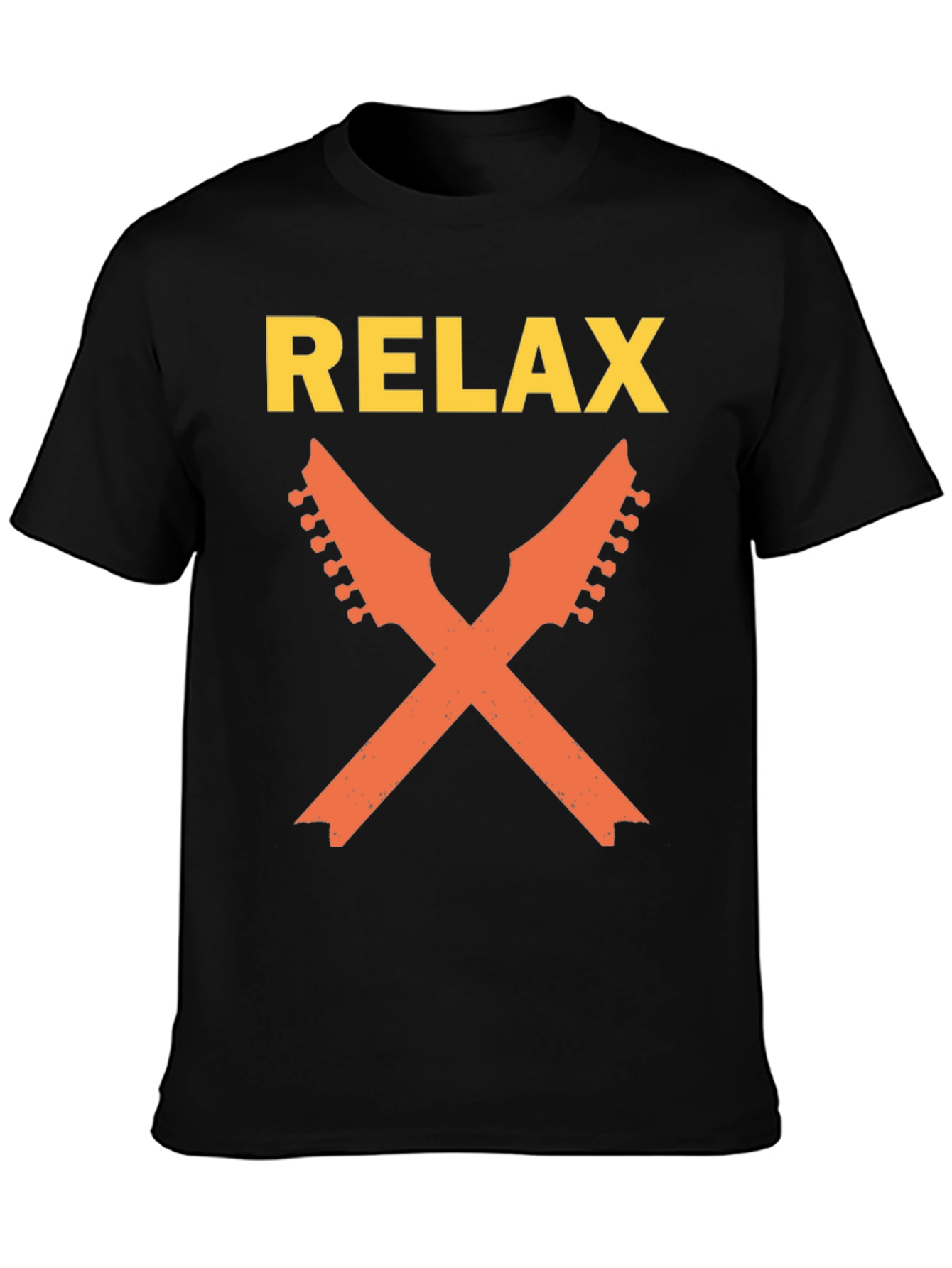 Relax Guitar T-Shirt - Cool Music Tee