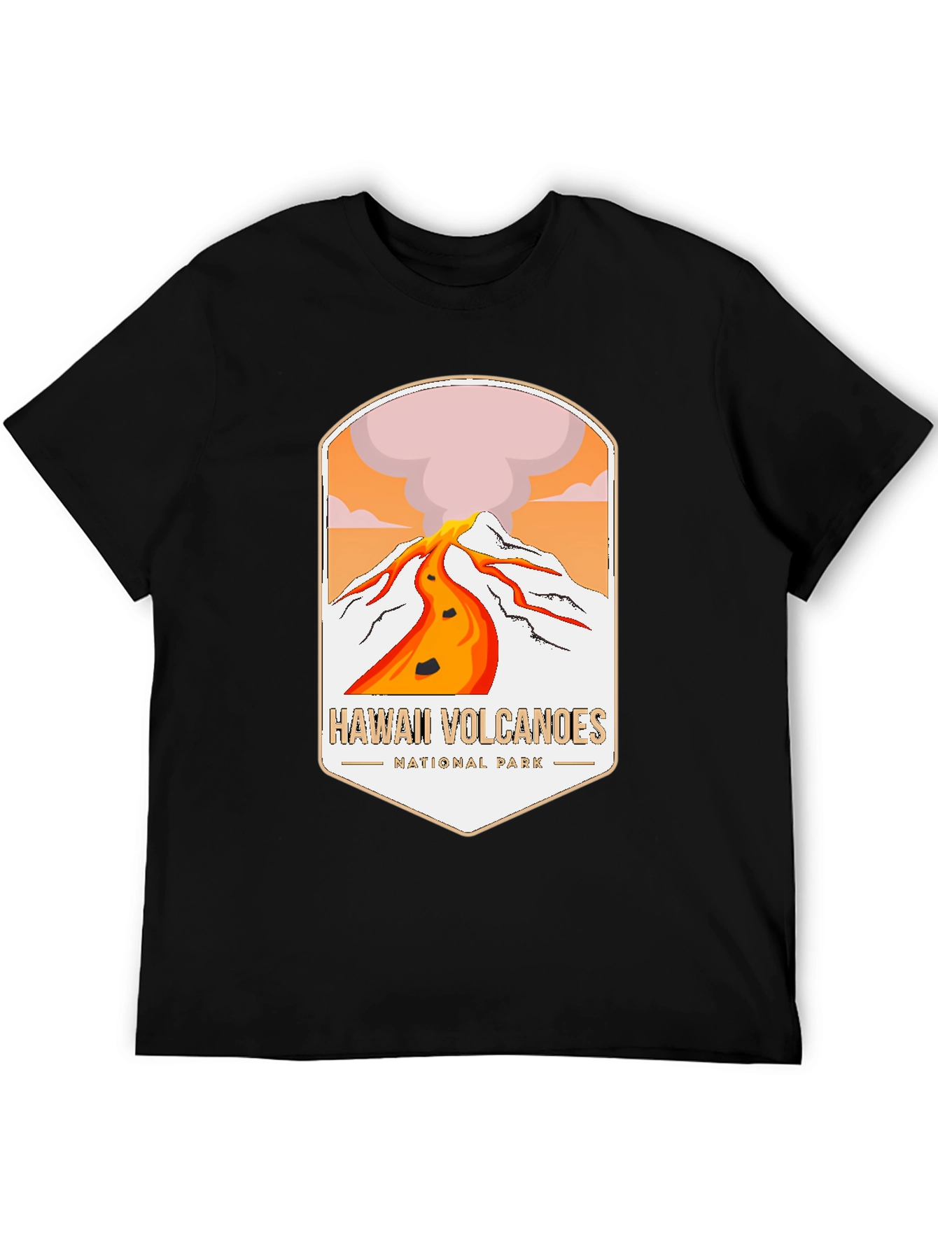 Hawaii Volcanoes National Park Graphic T-Shirt