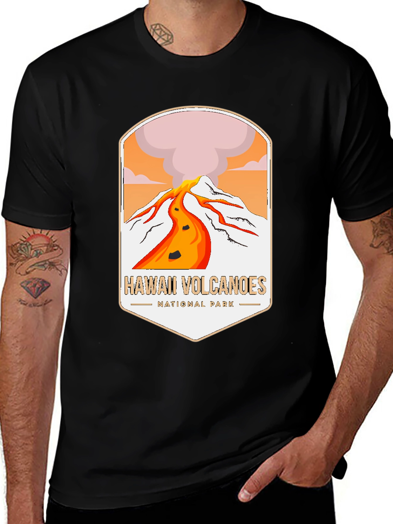 Hawaii Volcanoes National Park Graphic T-Shirt