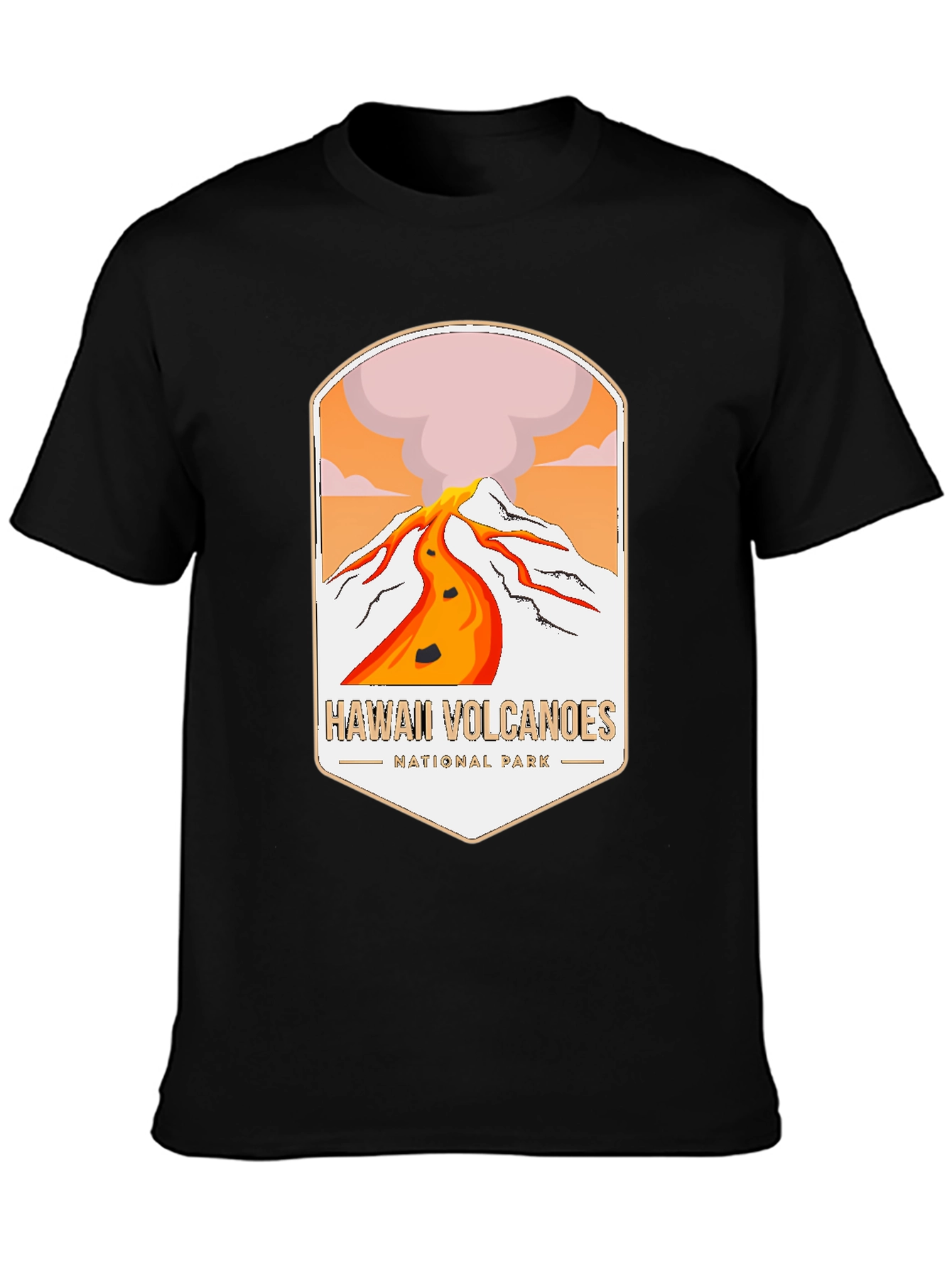 Hawaii Volcanoes National Park Graphic T-Shirt