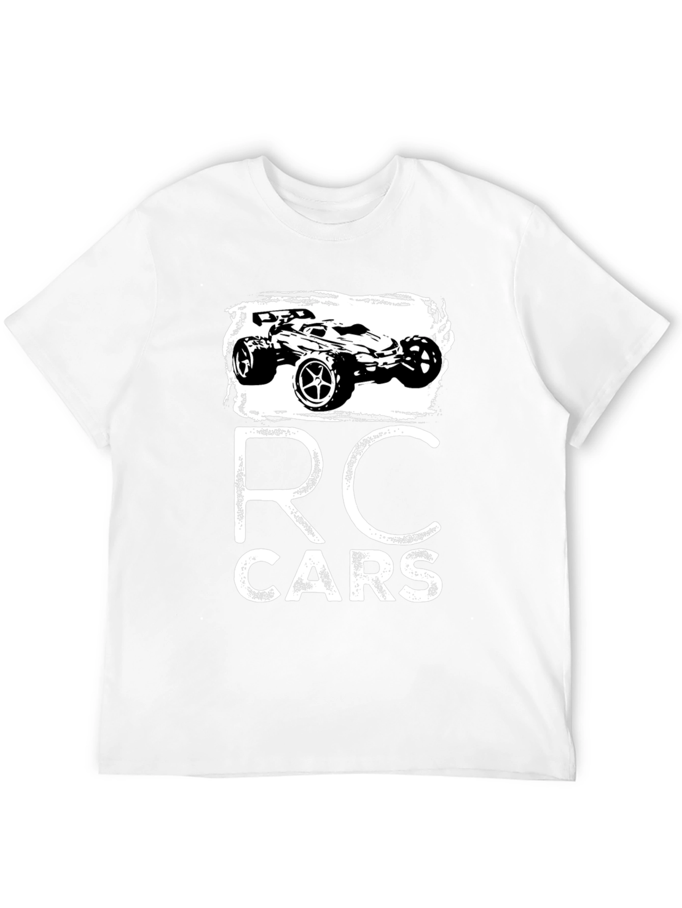RC Cars Black T-Shirt | Motorsports Design