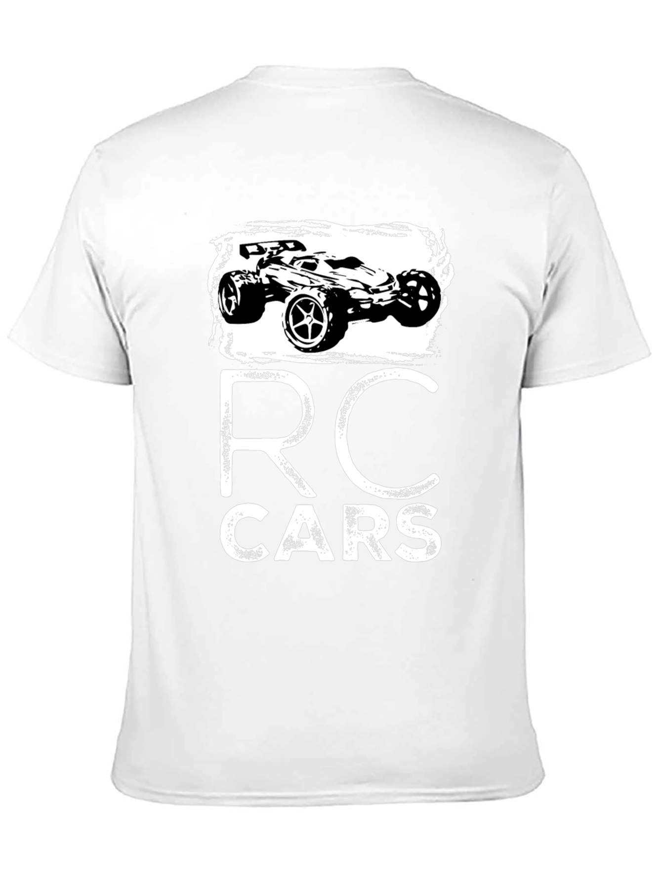 RC Cars Black T-Shirt | Motorsports Design