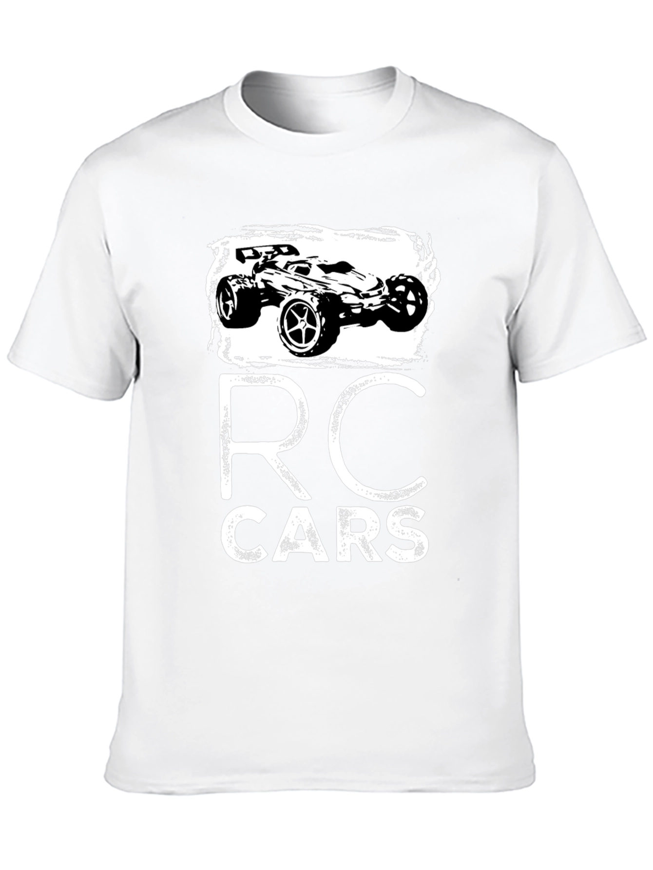 RC Cars Black T-Shirt | Motorsports Design