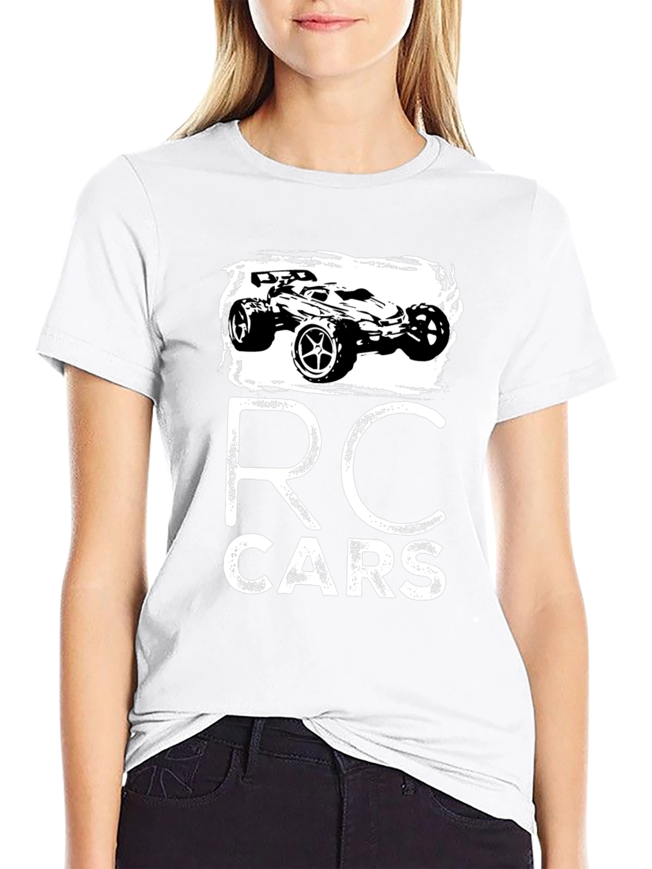 RC Cars Black T-Shirt | Motorsports Design