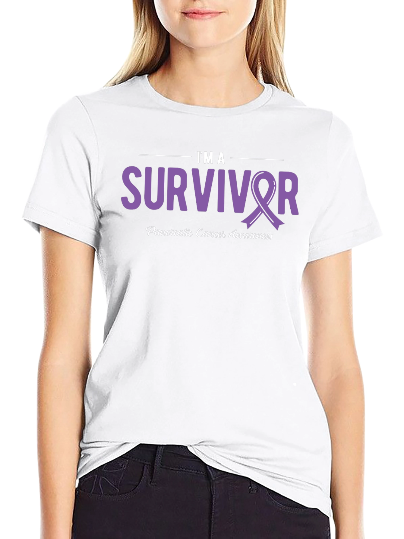 Im A Survivor Pancreatic Cancer Awareness T-Shirt