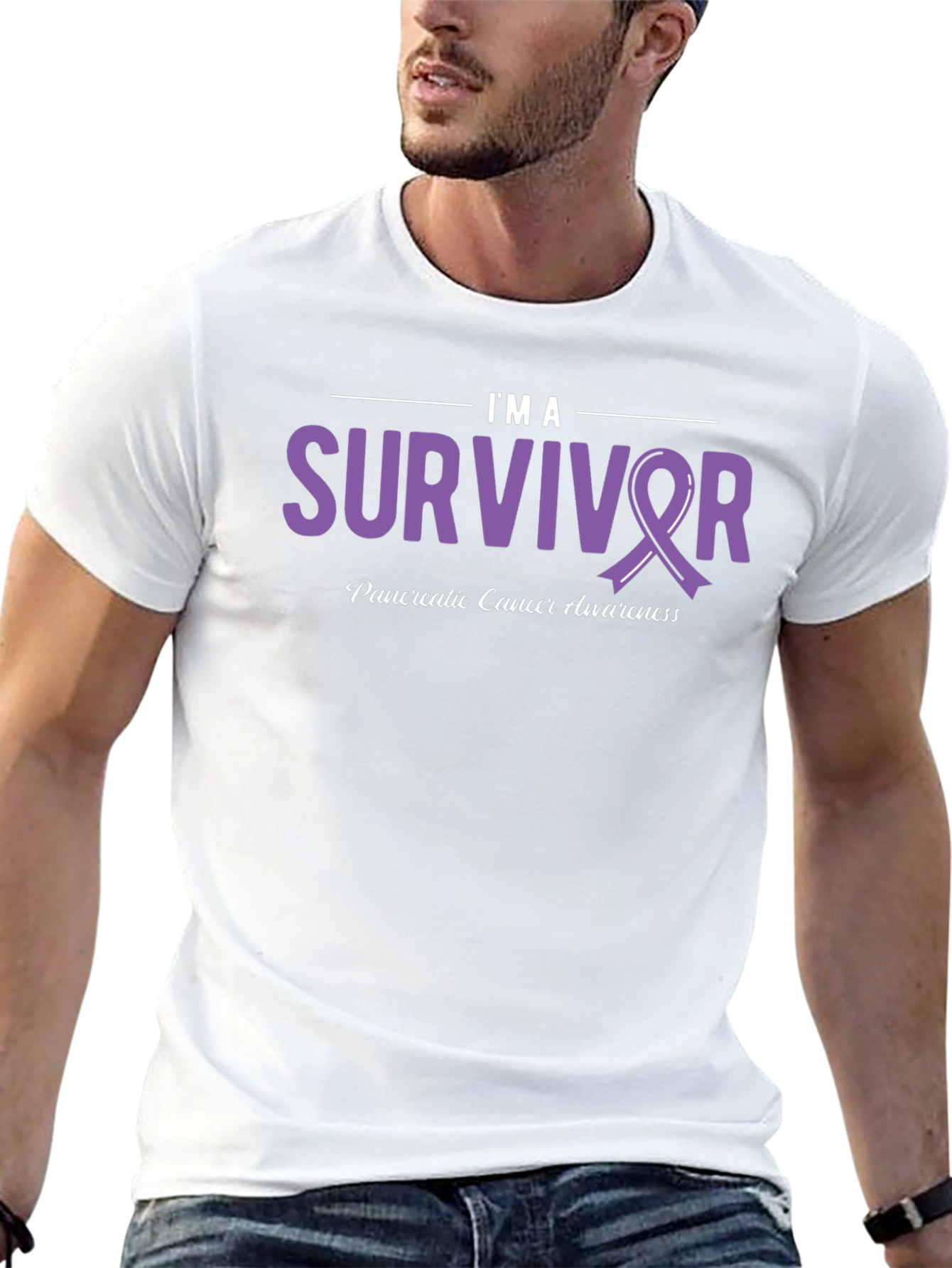 Im A Survivor Pancreatic Cancer Awareness T-Shirt