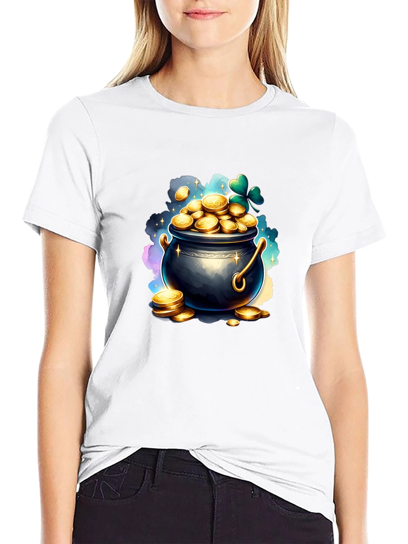 Lucky Pot of Gold T-Shirt - St. Patricks Day
