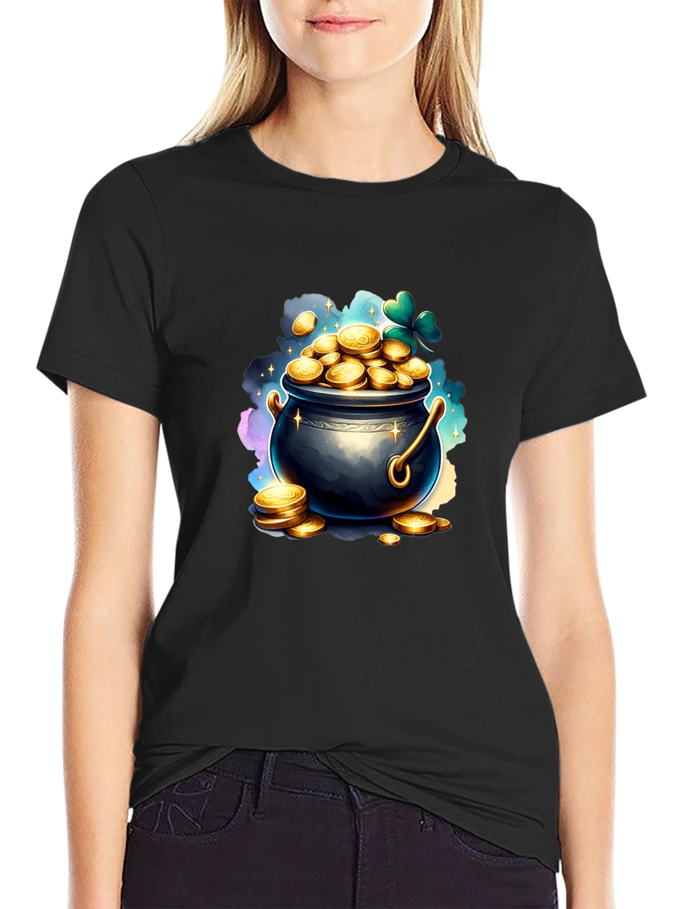 Lucky Pot of Gold T-Shirt - St. Patricks Day