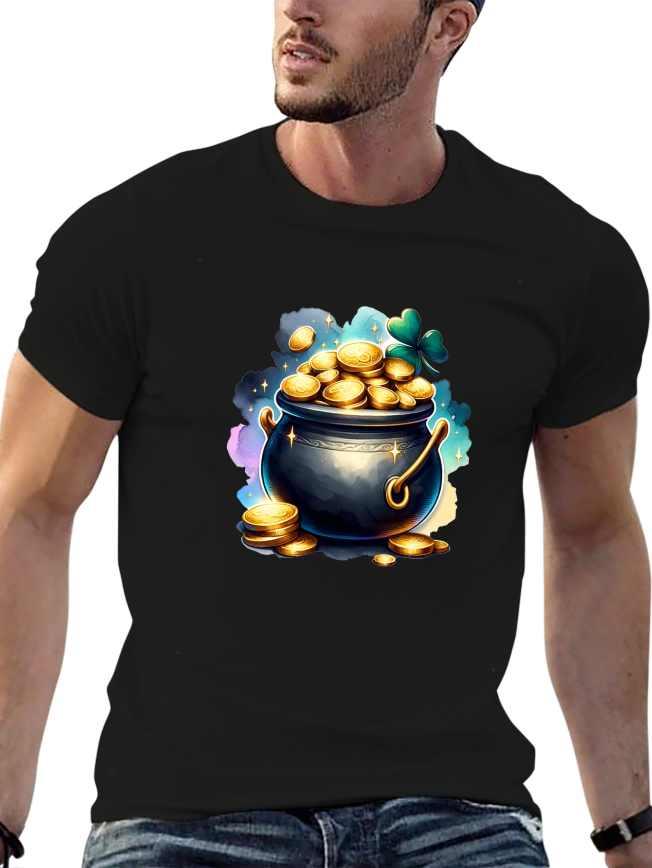 Lucky Pot of Gold T-Shirt - St. Patricks Day