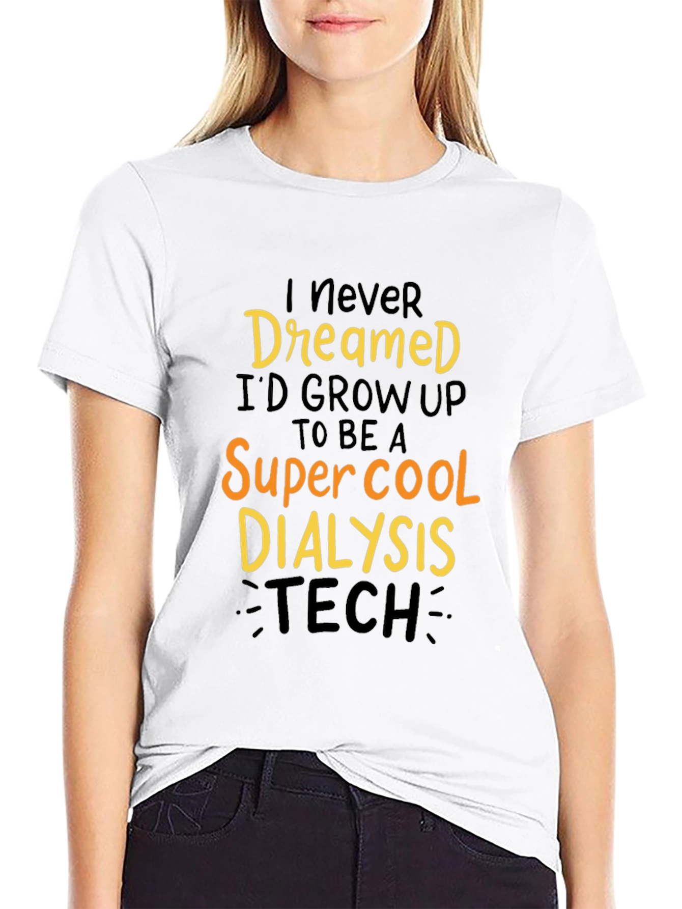 Super Cool Dialysis Tech Graphic T-Shirt