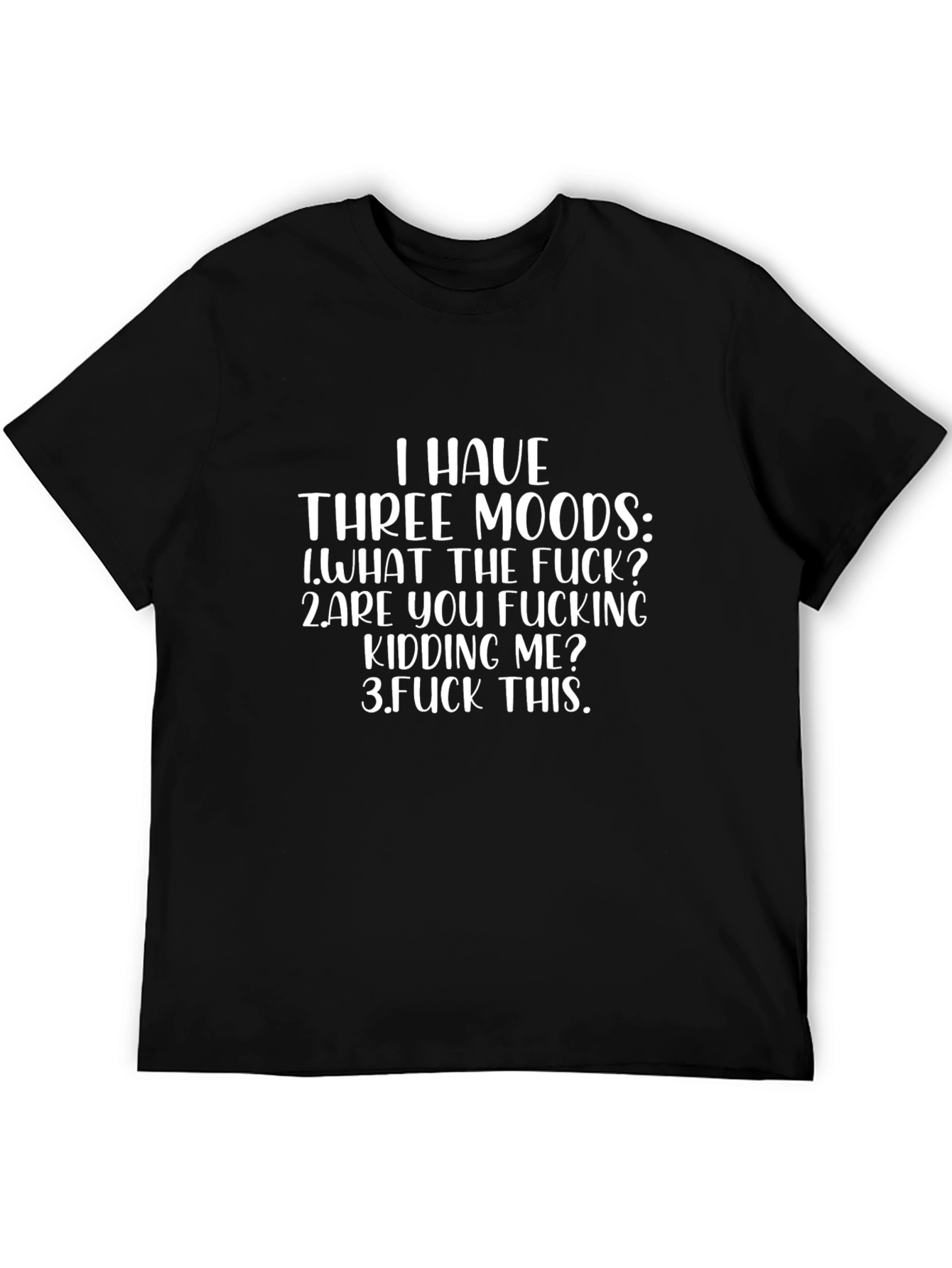 Three Moods Graphic Tee