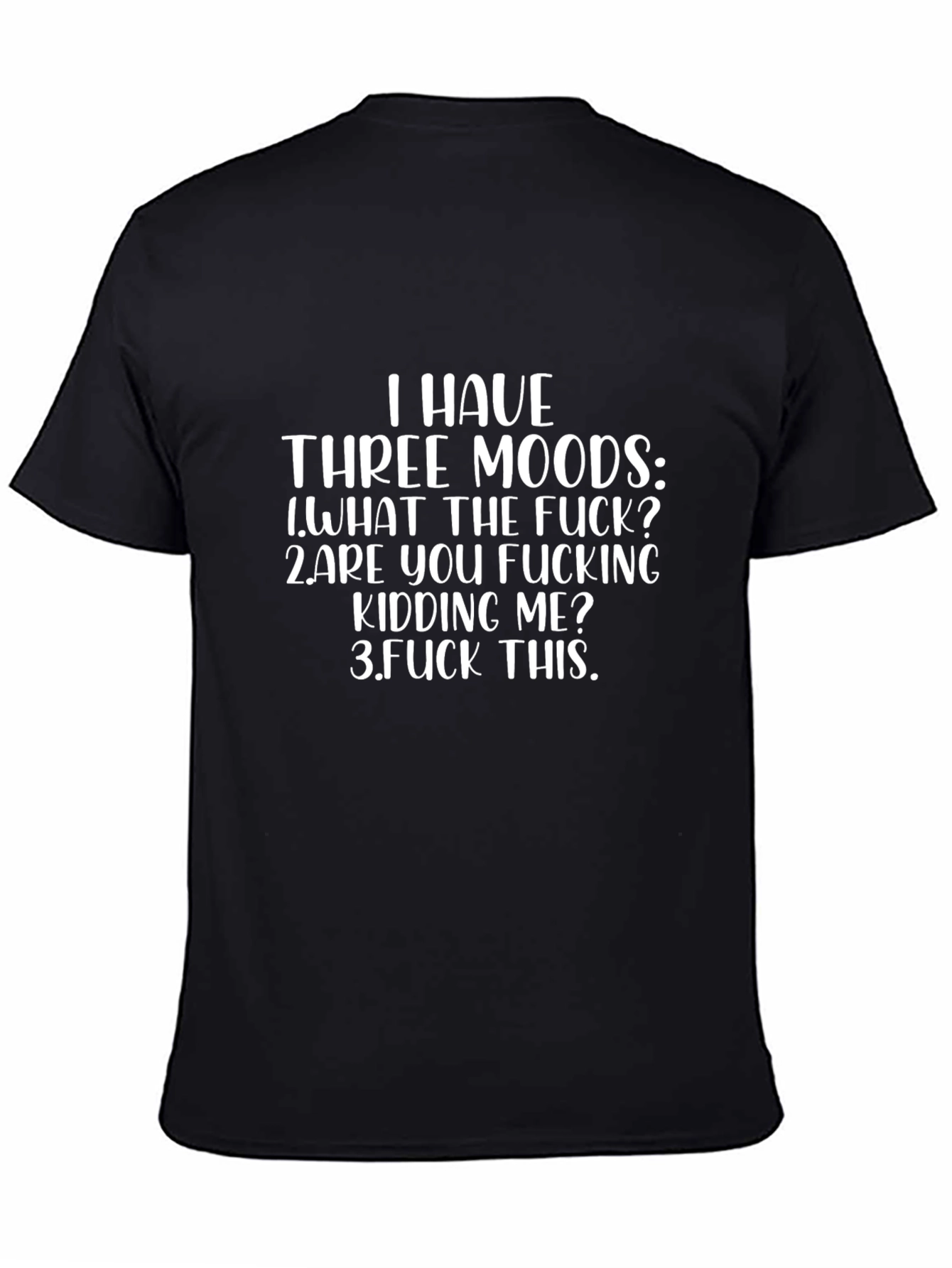 Three Moods Graphic Tee