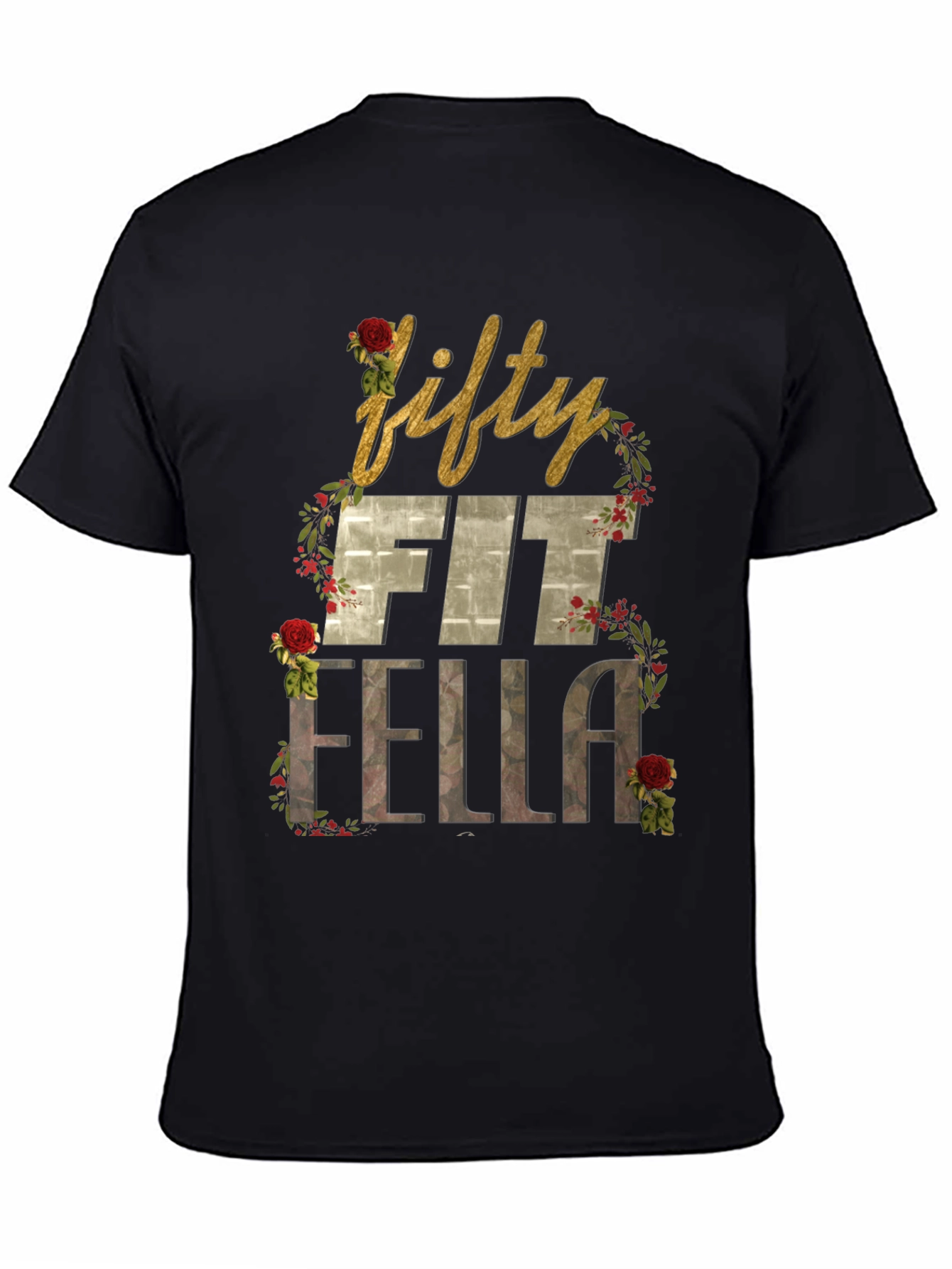 Fifty Fit Fella Graphic Tee - Birthday Gift