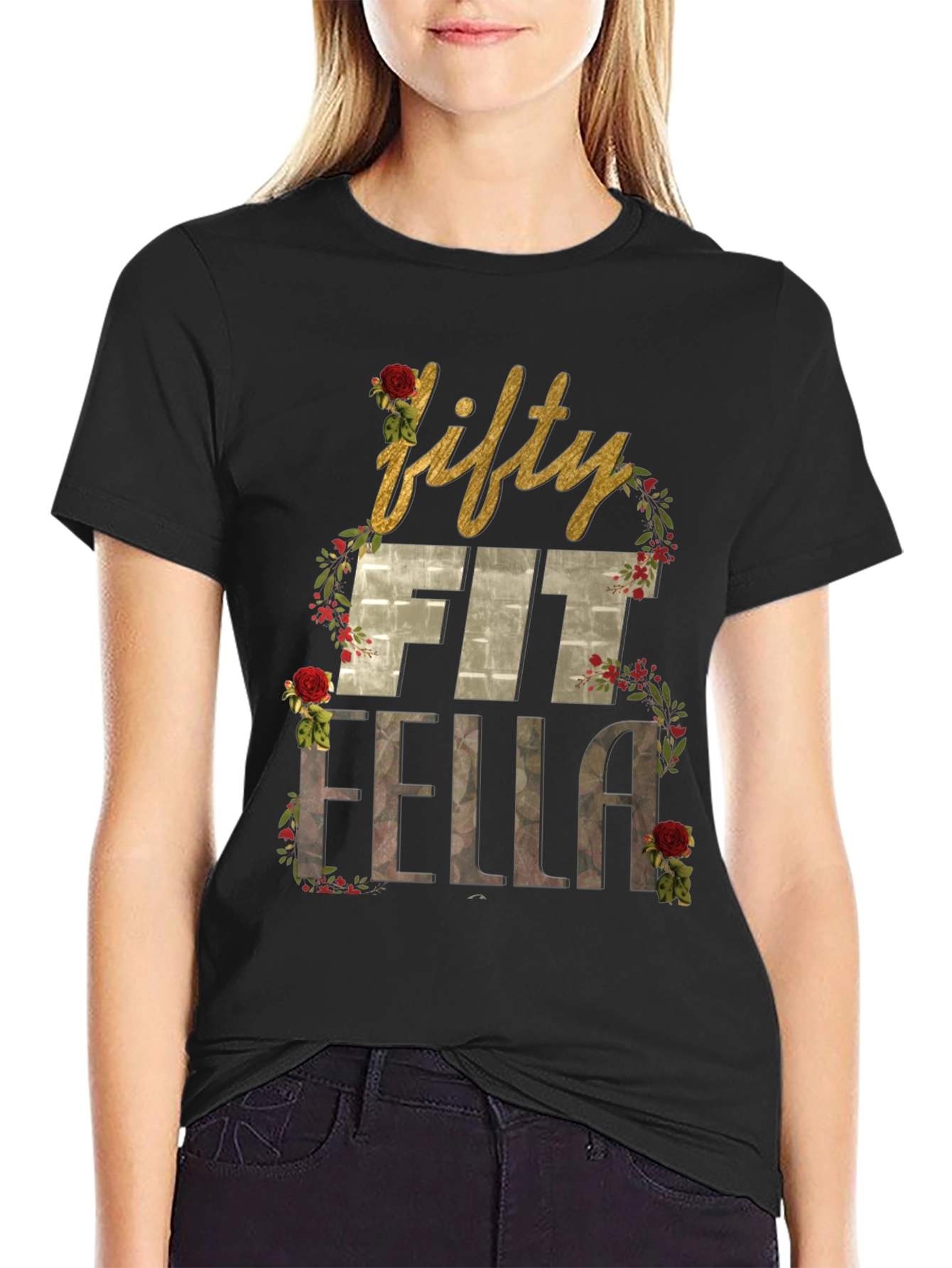 Fifty Fit Fella Graphic Tee - Birthday Gift