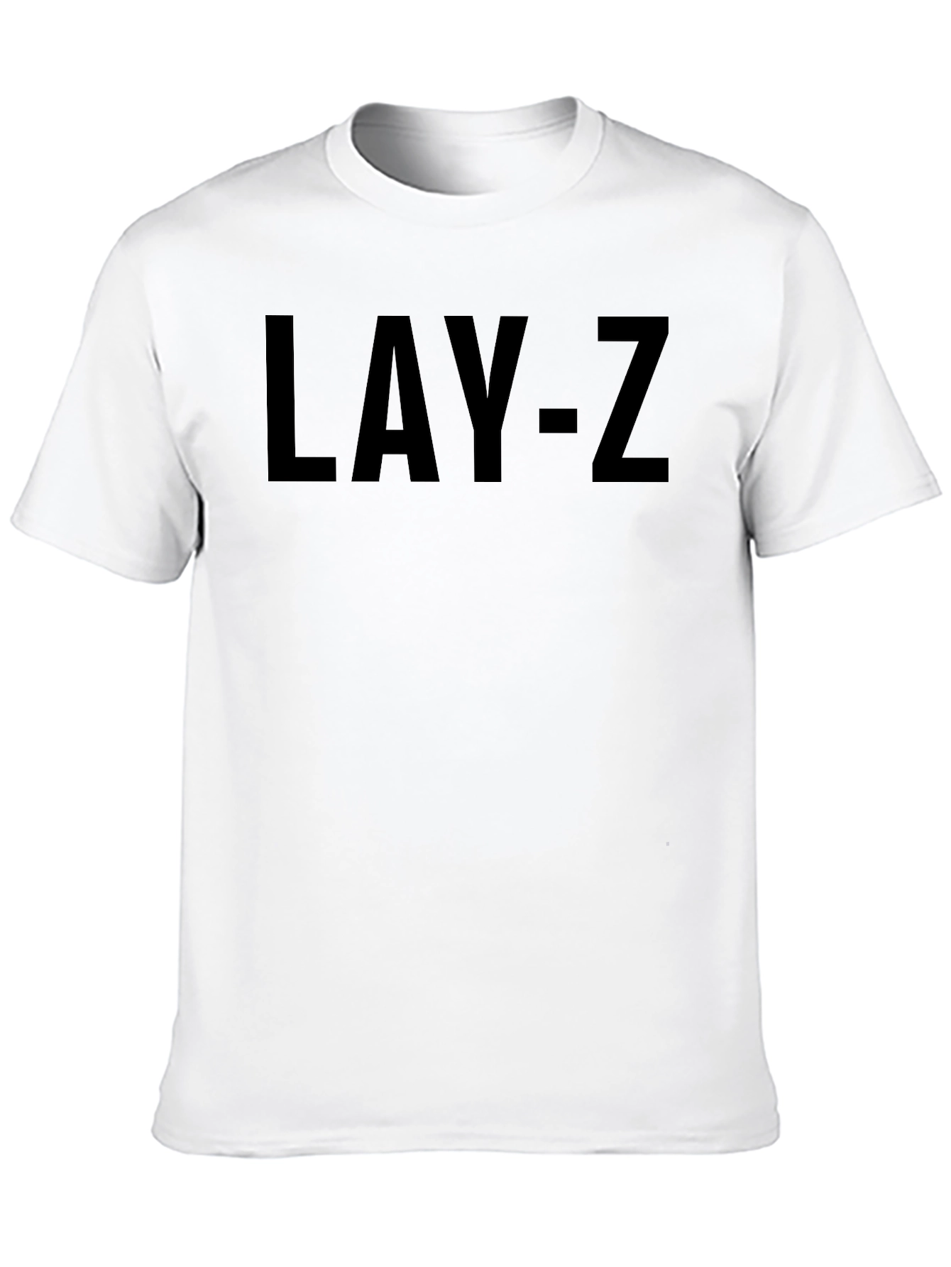 LAY-Z Black Graphic T-Shirt