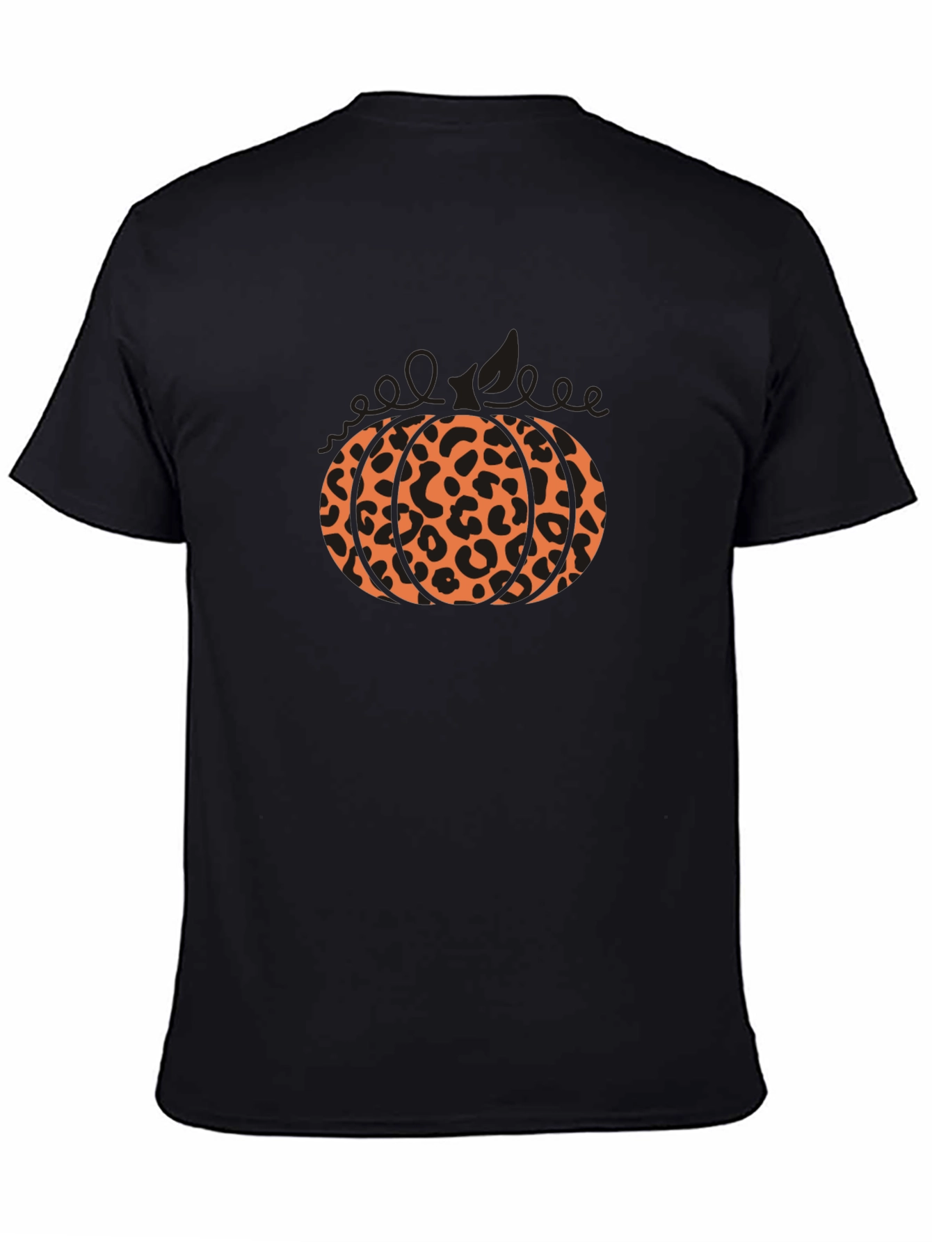 Leopard Pumpkin Halloween Tee