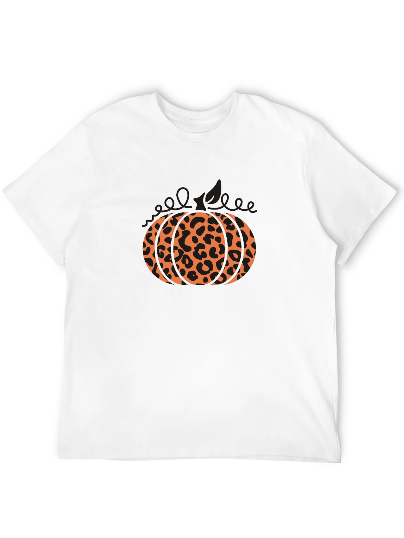 Leopard Pumpkin Halloween Tee