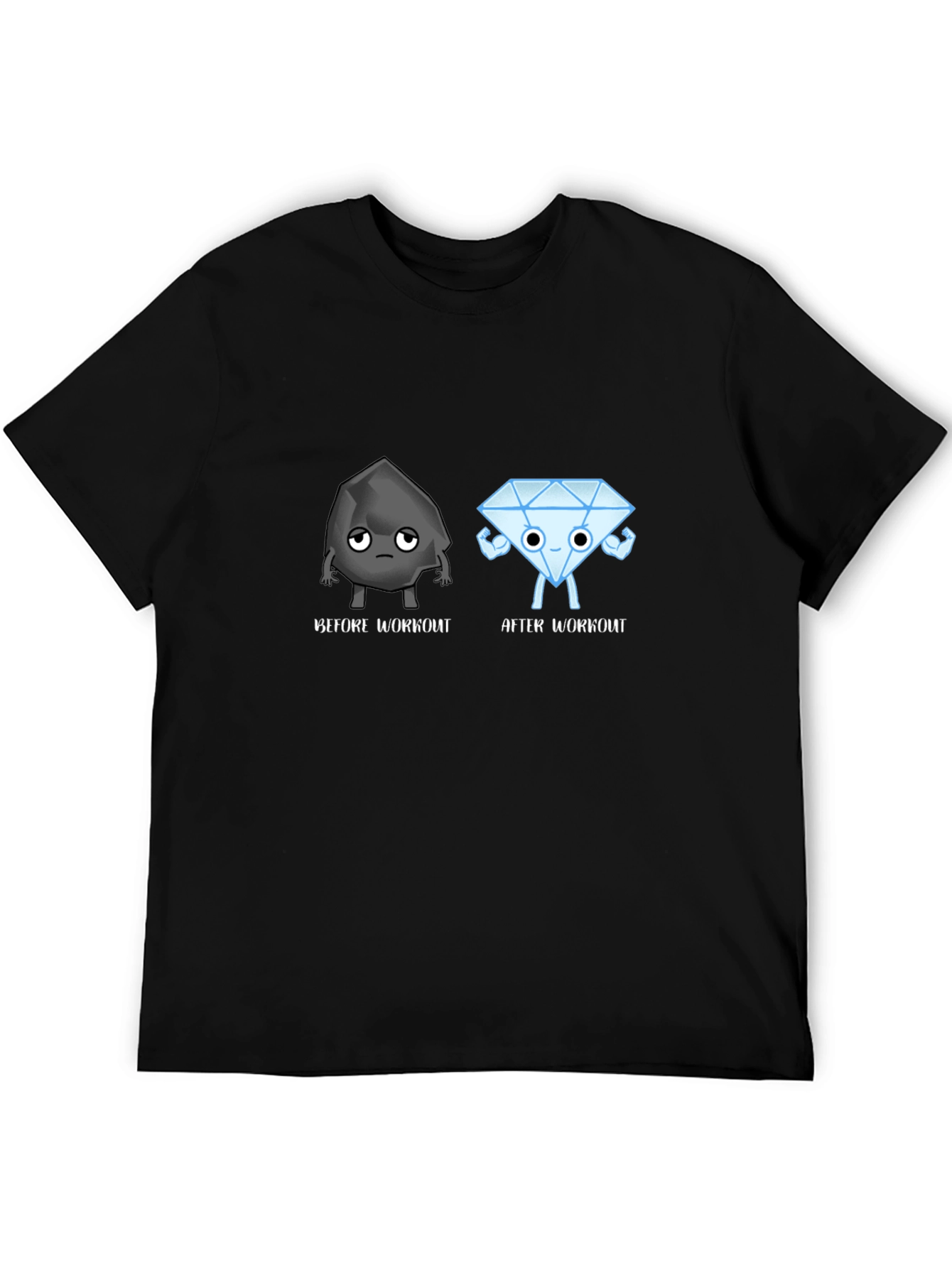 Workout Humor T-Shirt - Coal to Diamond