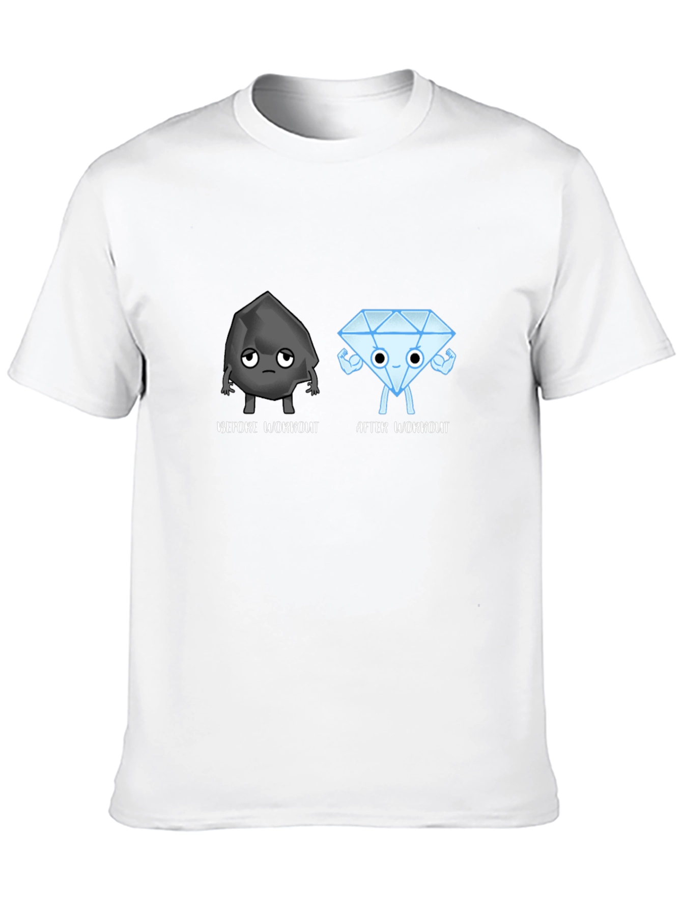 Workout Humor T-Shirt - Coal to Diamond