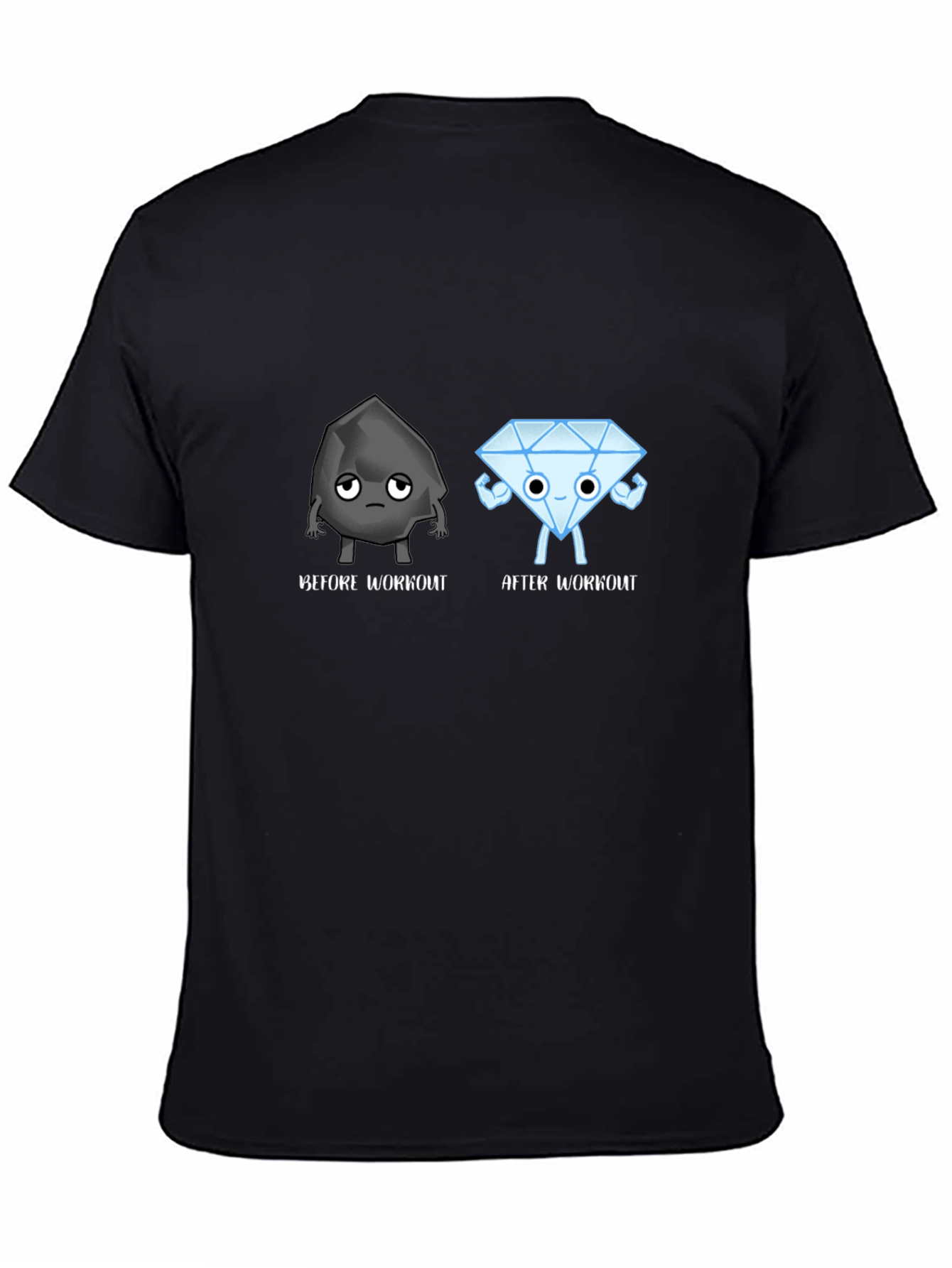 Workout Humor T-Shirt - Coal to Diamond