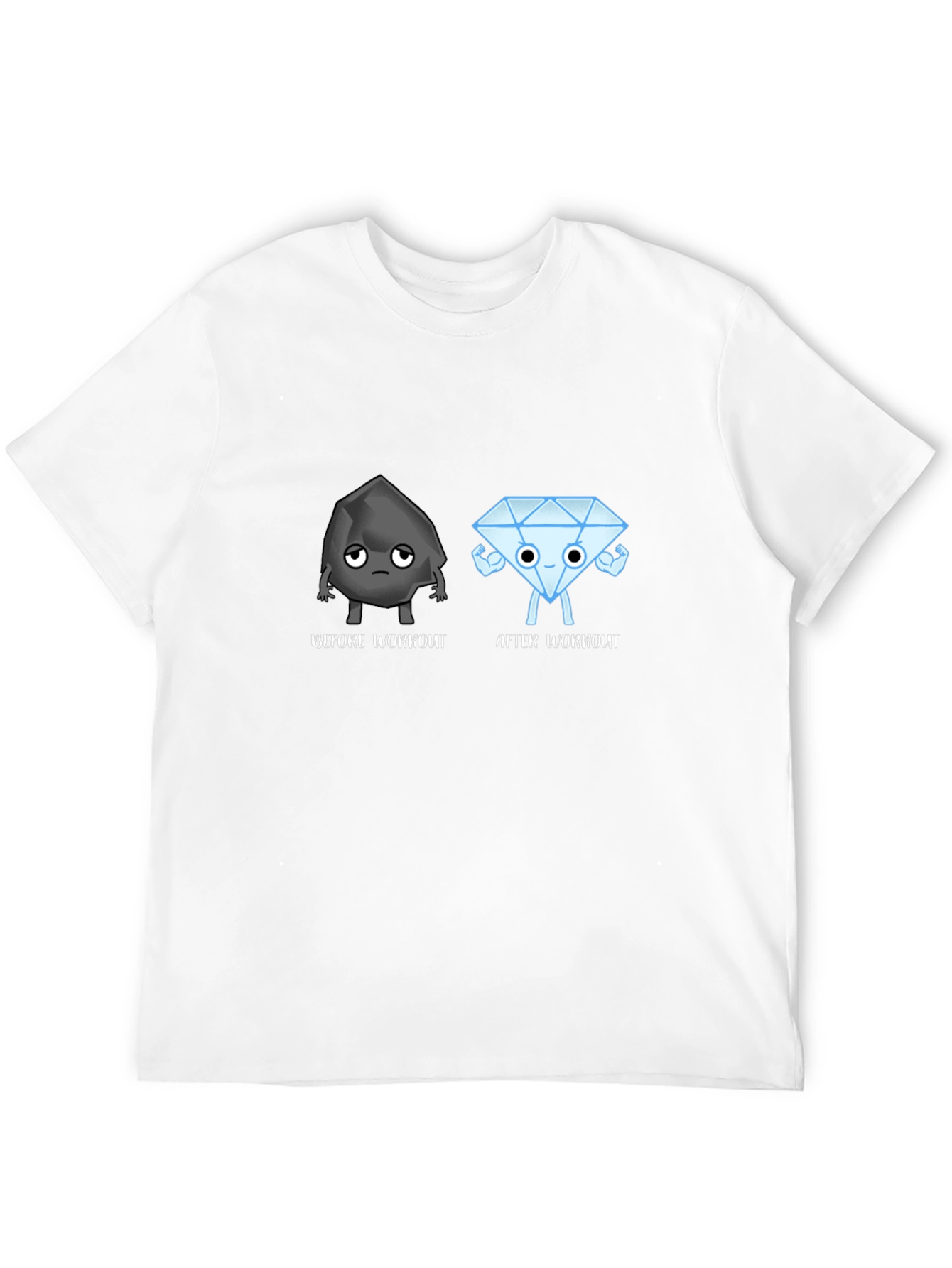 Workout Humor T-Shirt - Coal to Diamond