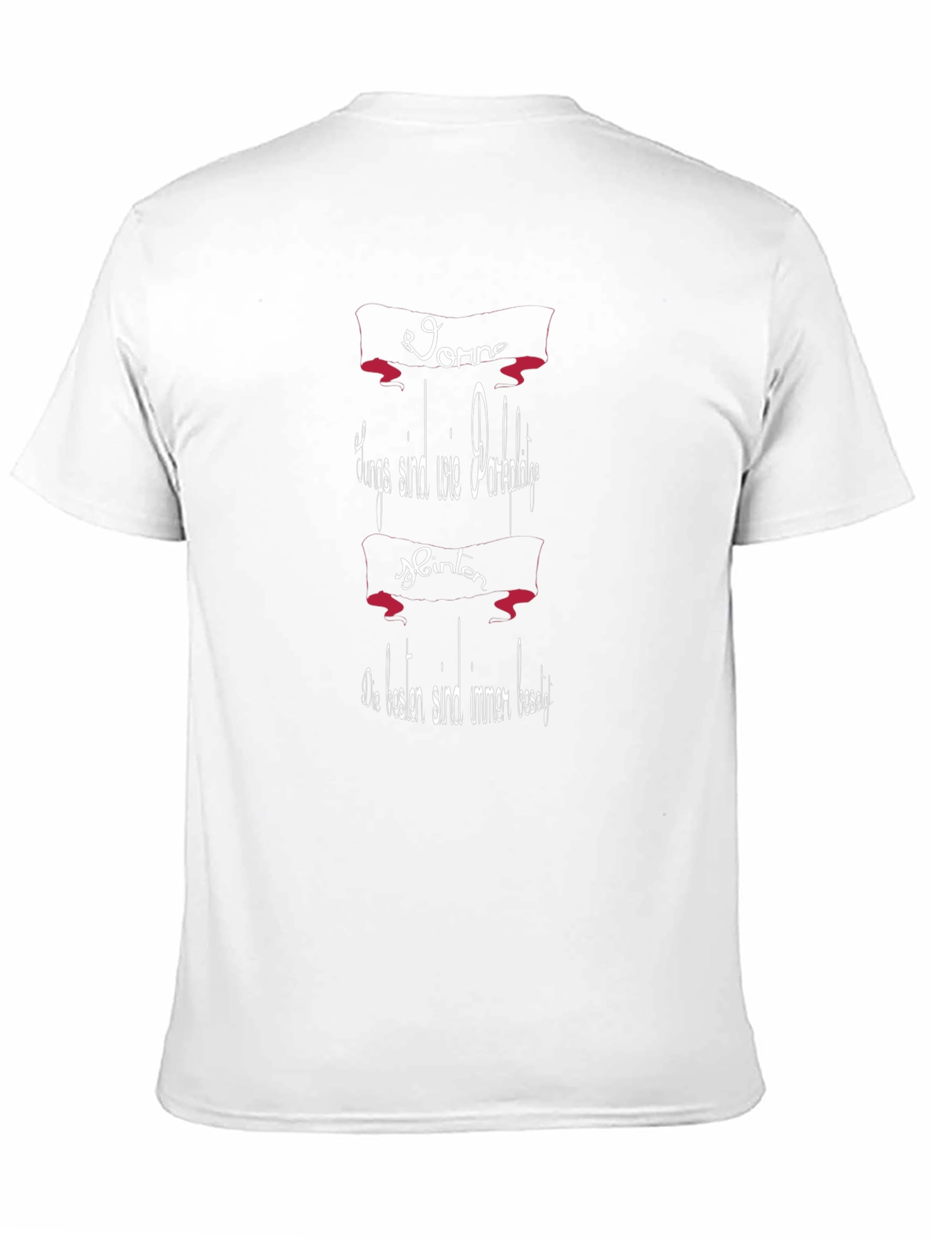 Humorous German T-Shirt: Always Parked Spots