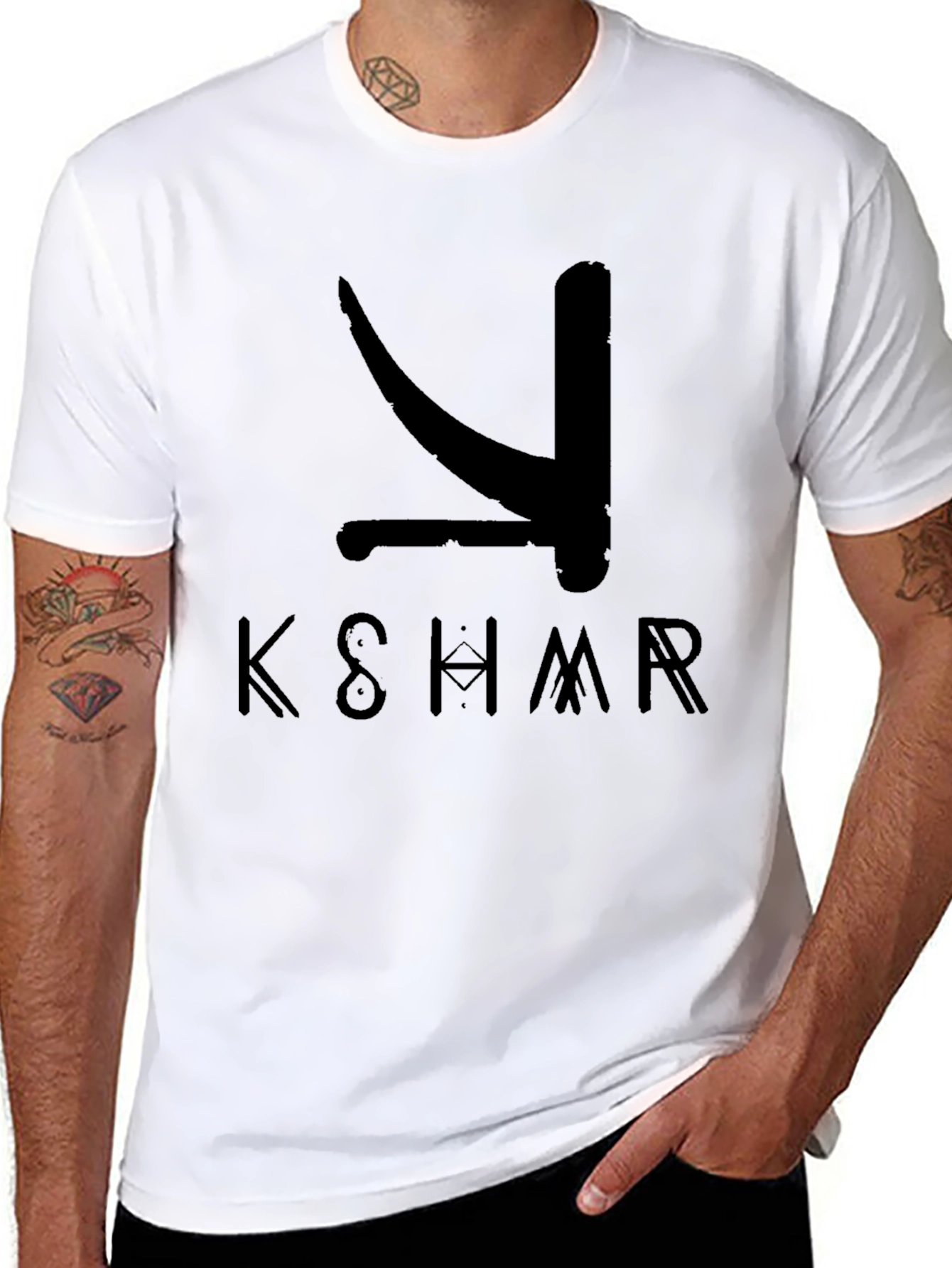 KSHMR Graphic Black T-Shirt - Mens Music Festival Apparel
