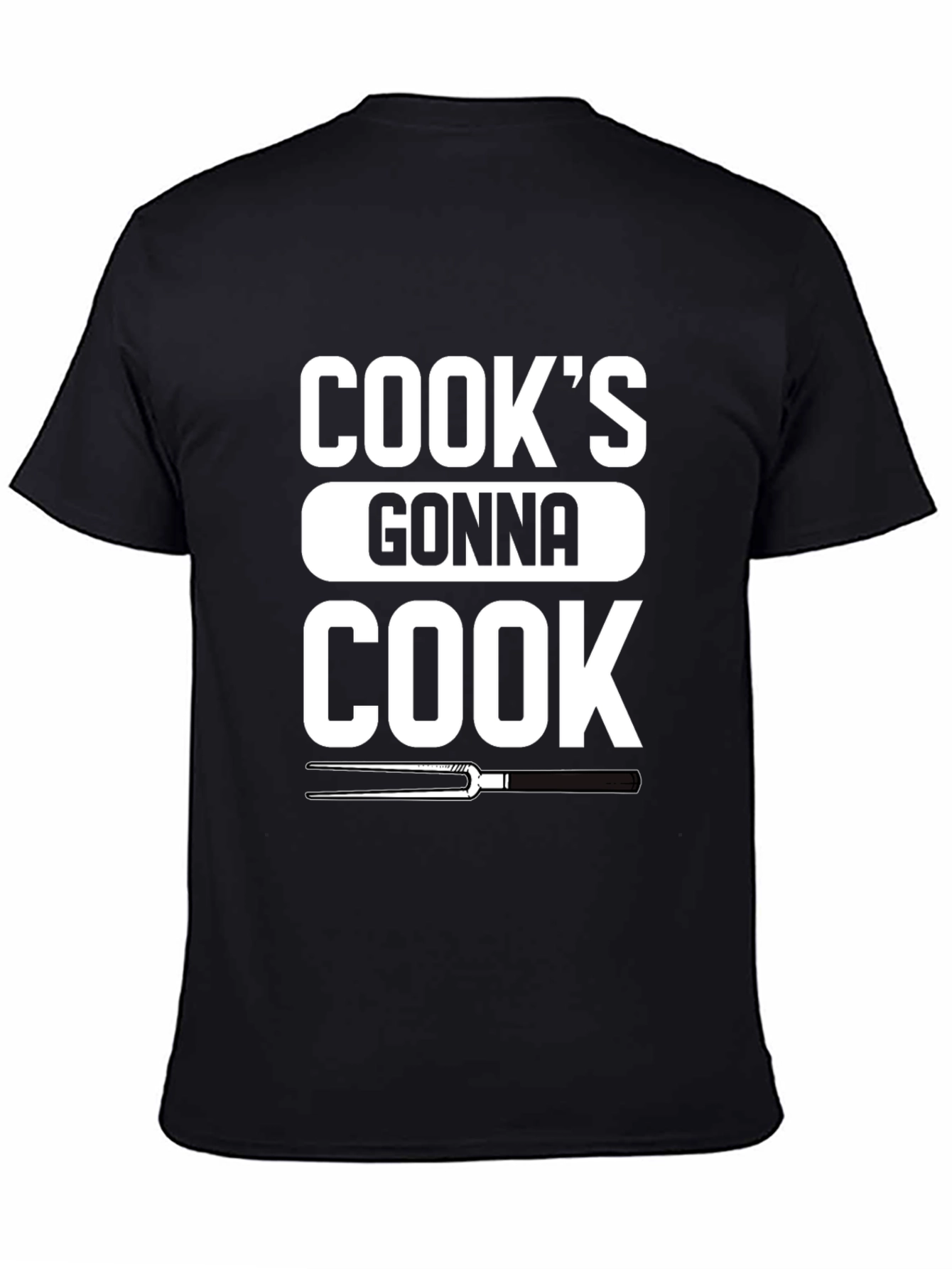 Cooks Gonna Cook Graphic T-Shirt - BBQ Grill Master