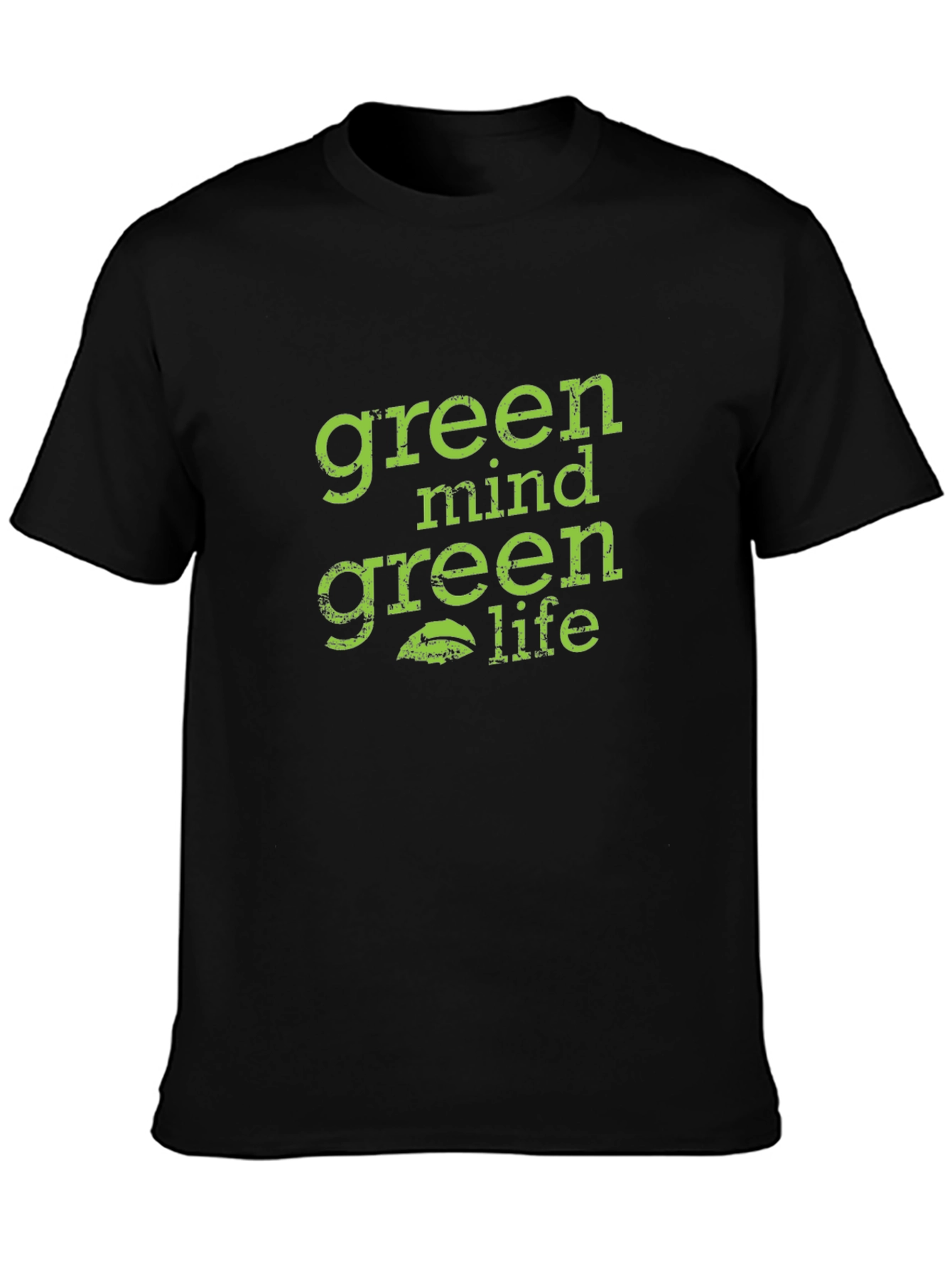 Green Mind Green Life Graphic Tee