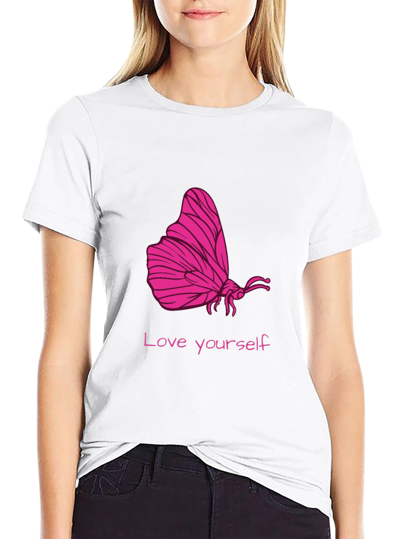 Butterfly Love Yourself Graphic Tee