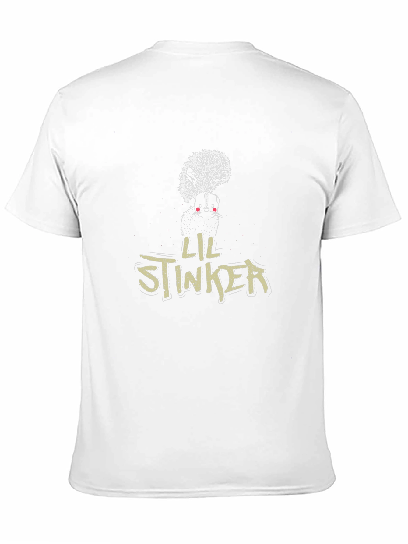 Lil Stinker Skunk Graphic Tee - Black