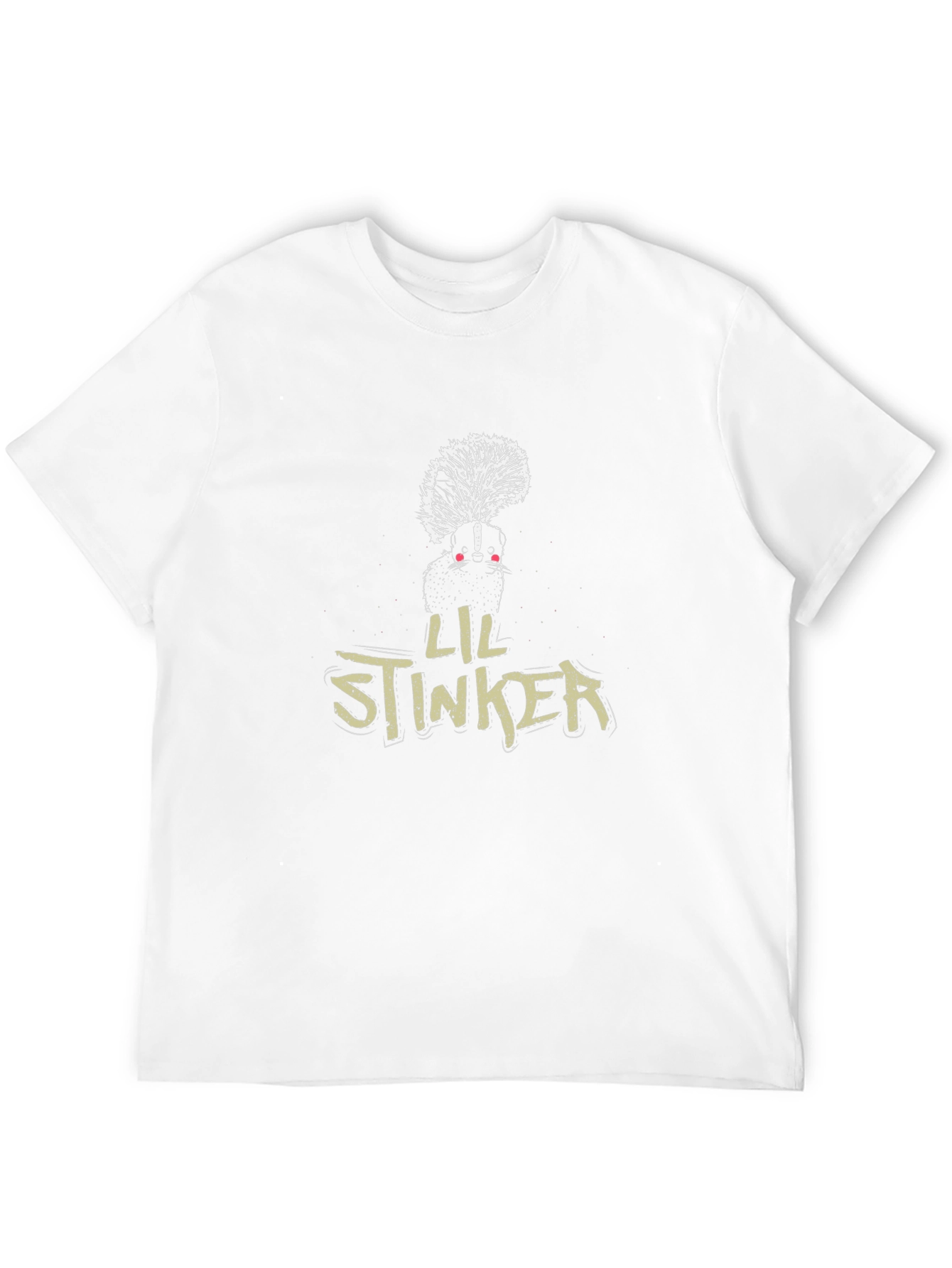Lil Stinker Skunk Graphic Tee - Black