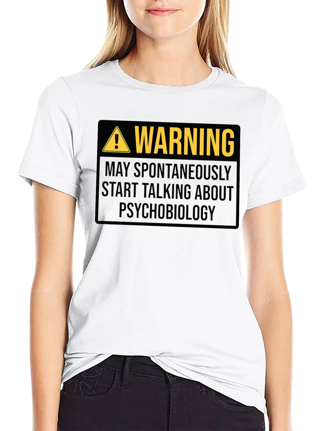 Warning Psychobiology T-Shirt