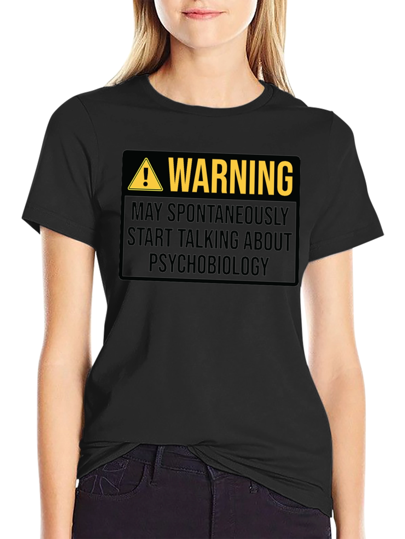 Warning Psychobiology T-Shirt