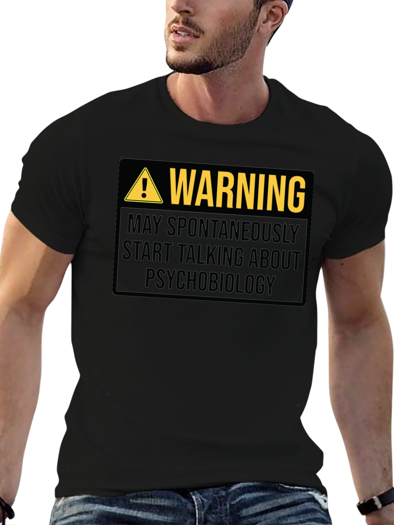 Warning Psychobiology T-Shirt