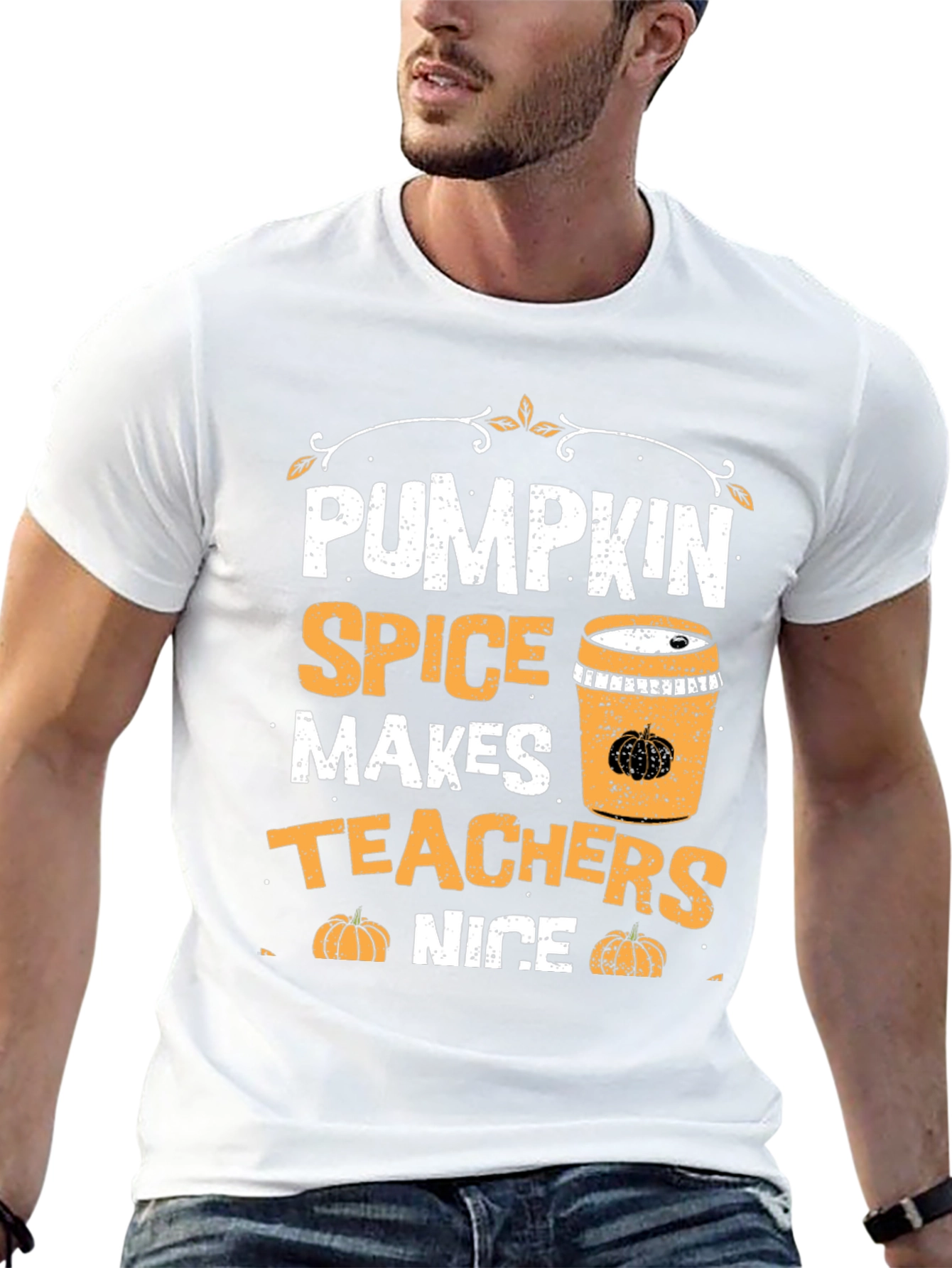 Pumpkin Spice Makes Teachers Nice T-Shirt