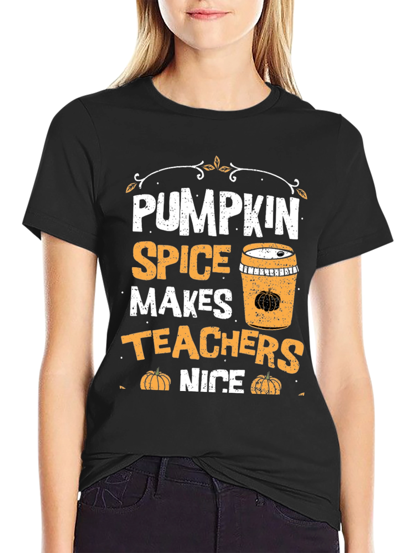 Pumpkin Spice Makes Teachers Nice T-Shirt
