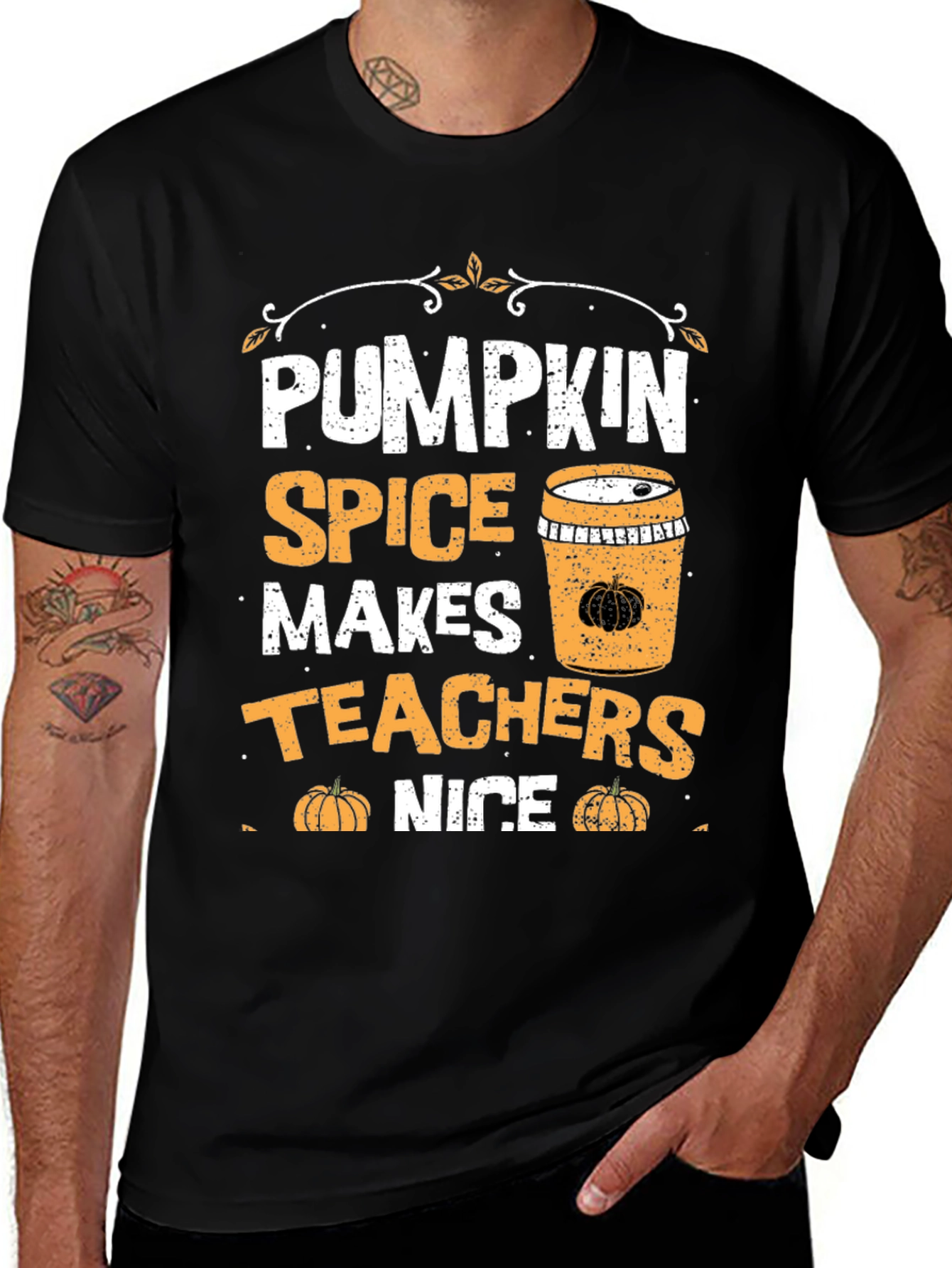 Pumpkin Spice Makes Teachers Nice T-Shirt