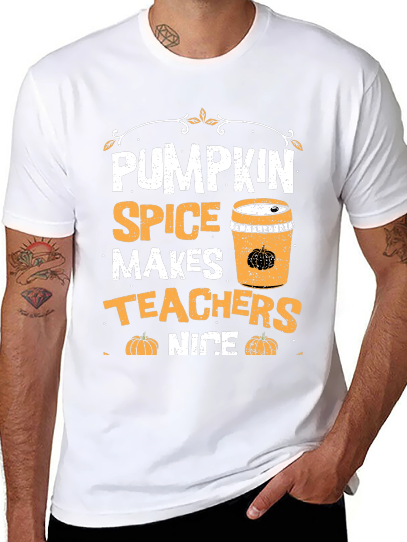 Pumpkin Spice Makes Teachers Nice T-Shirt