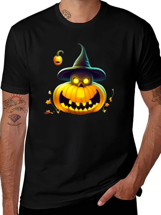 Halloween Pumpkin Witch T-Shirt