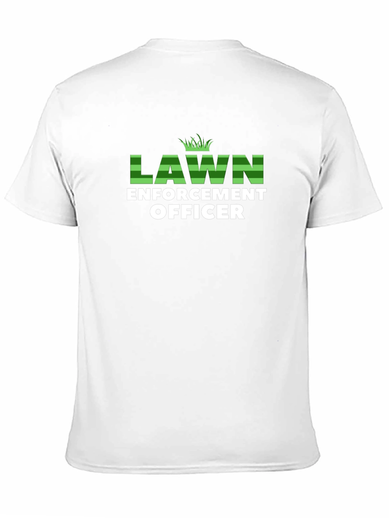 Lawn Enforcement Officer Graphic T-Shirt